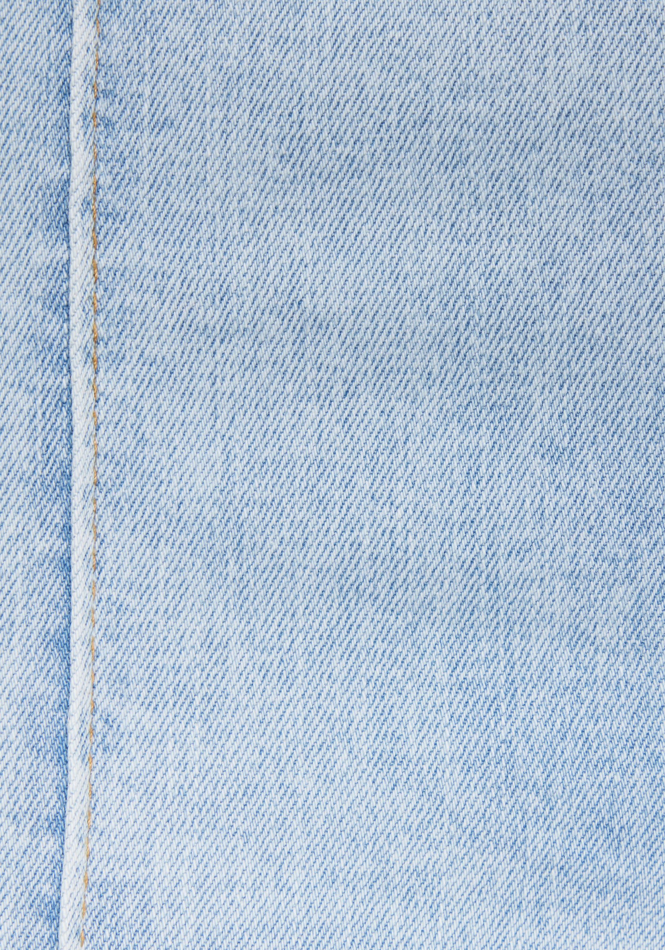 LASCANA 7/8-Jeans »aus Baumwolldenim mit Stretch« Weite Ankle-Jeans