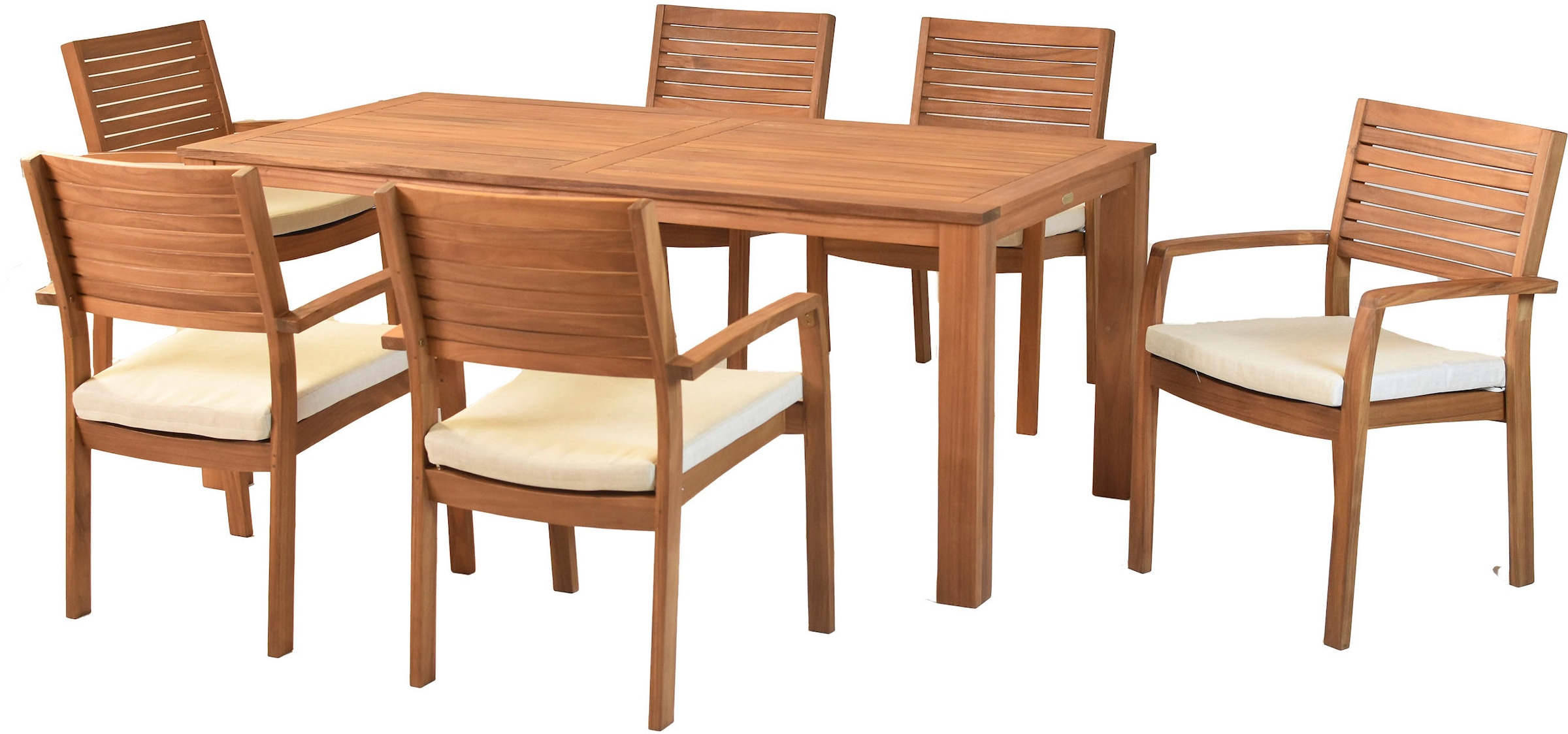 MERXX Garten-Essgruppe ""Batavia"", (Set, 13 tlg.), moderne Landhausoptik i günstig online kaufen