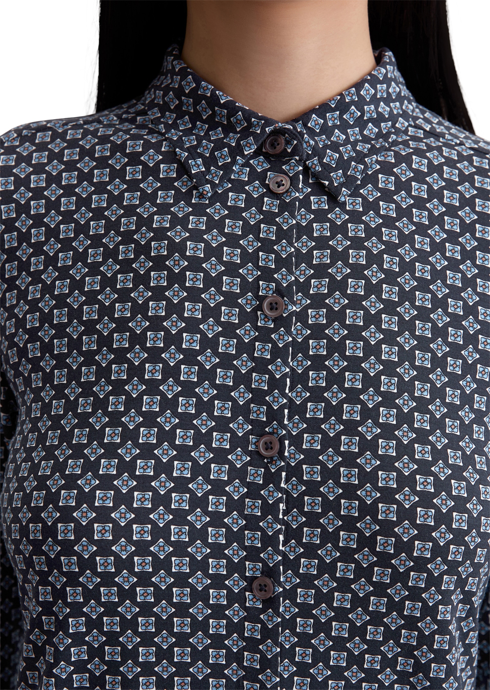 Marc O'Polo Blusenshirt »aus LENZING™ ECOVERO™«