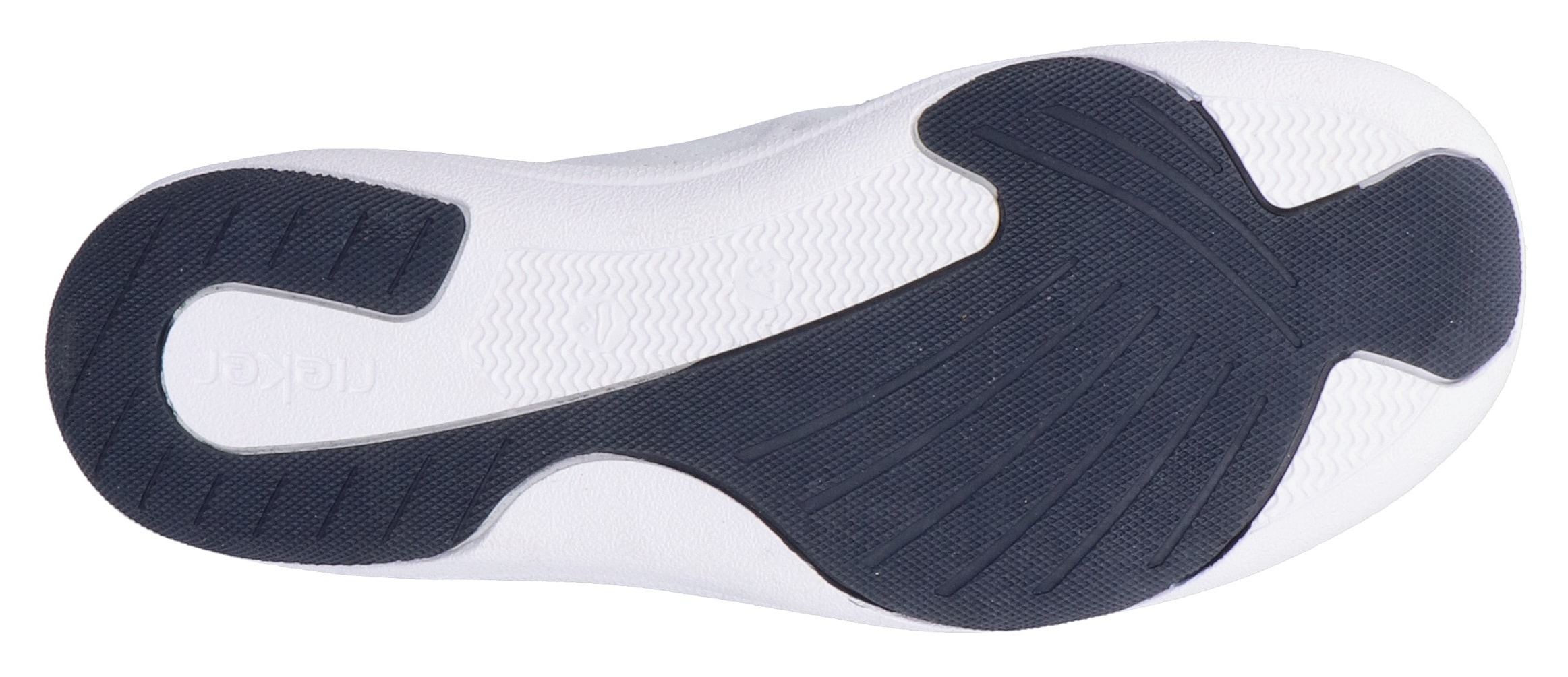 Rieker Sneaker, Schnürschuh, Halbschuh, Freizeitsneaker in veganer Verarbeitung