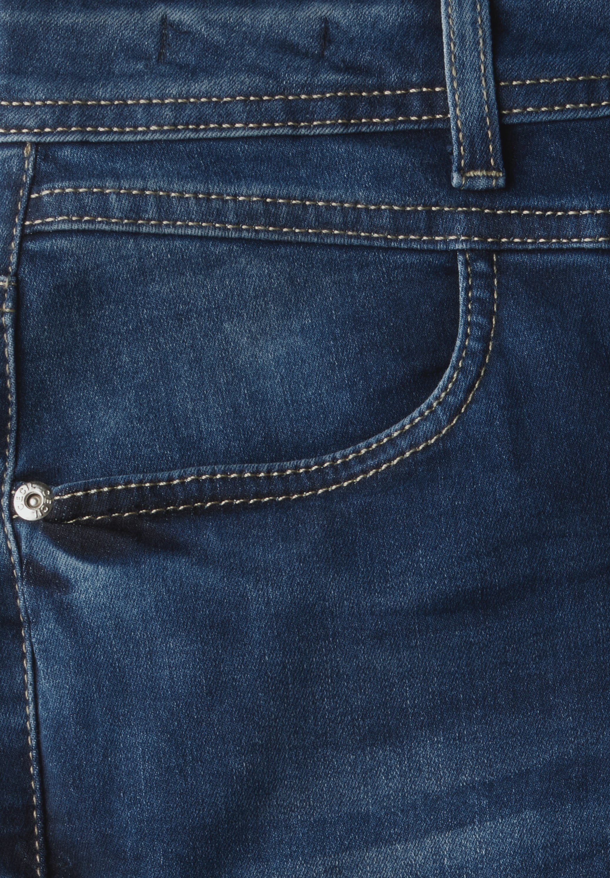Cecil Comfort-fit-Jeans, Middle Waist