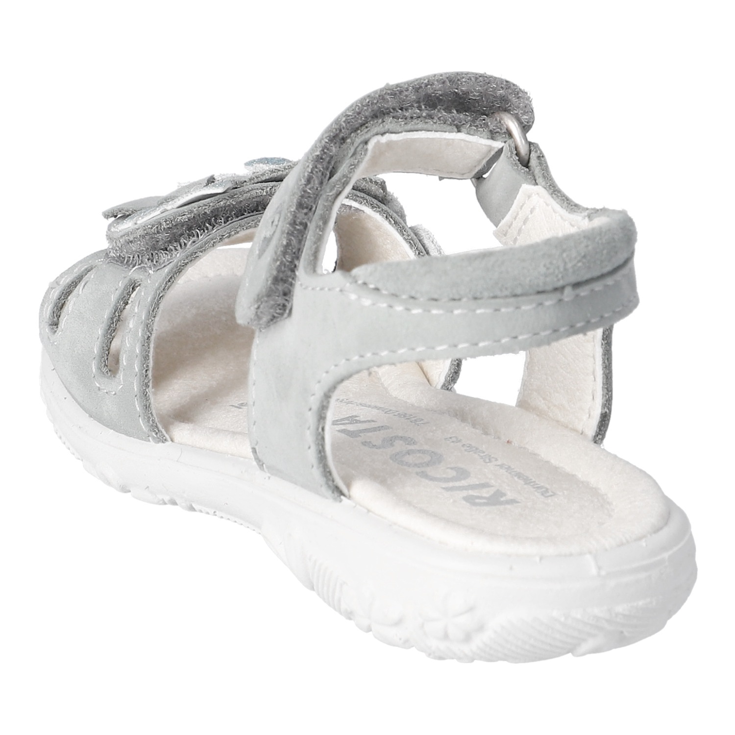 Ricosta Sandale »Mirella«  Klettschuh mit Verzierung, Größenschablone zum Download