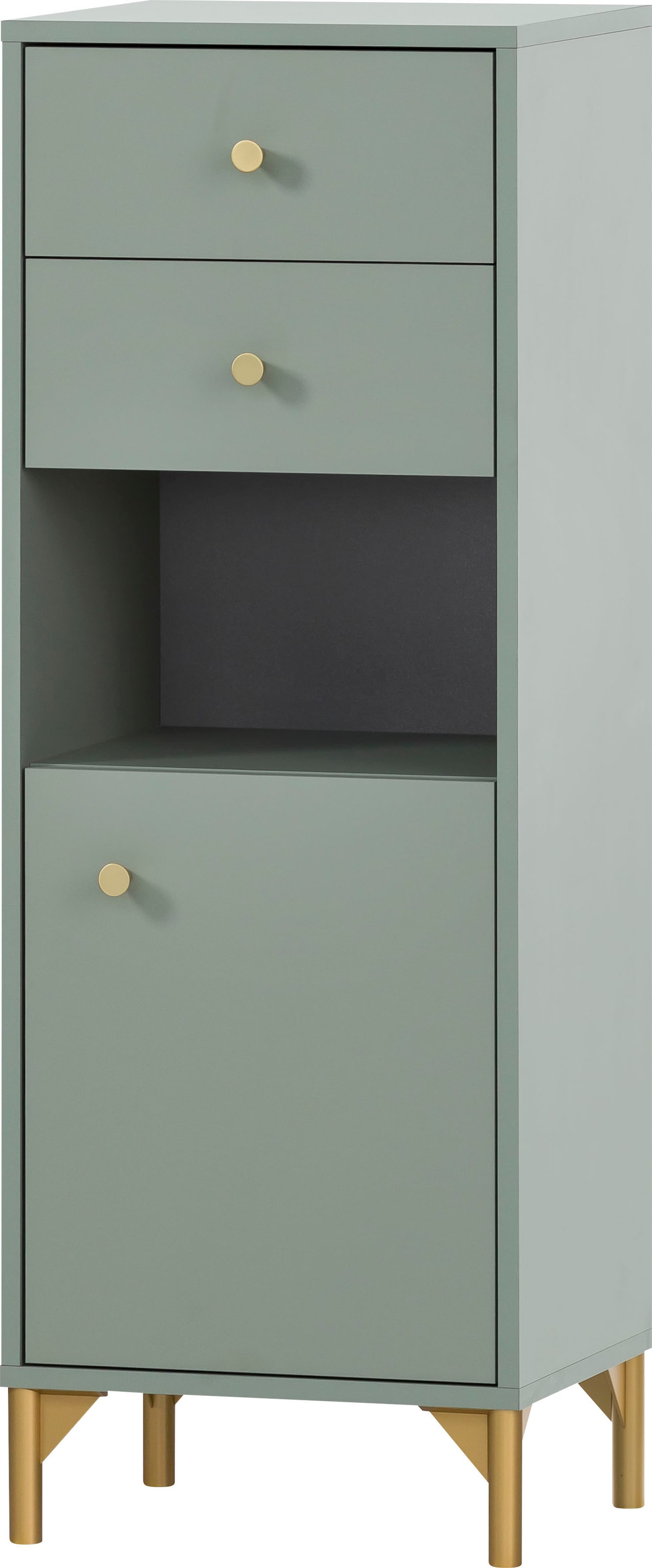 welltime Midischrank "Ando, Midischrank, Made in Germany, B: 40,3 cm" Solide Verarbeitung - Dieses Produkt ist in Deutschland gefertigt