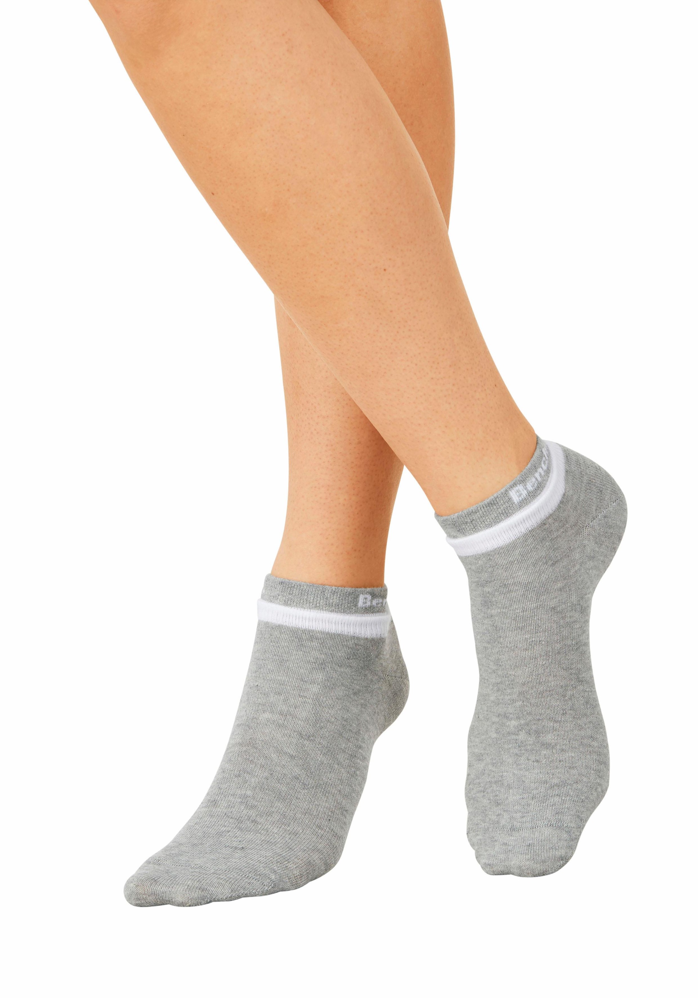 Bench. Kurzsocken Packung, 6 Paar tlg. mit doppelten Bündchen günstig online kaufen