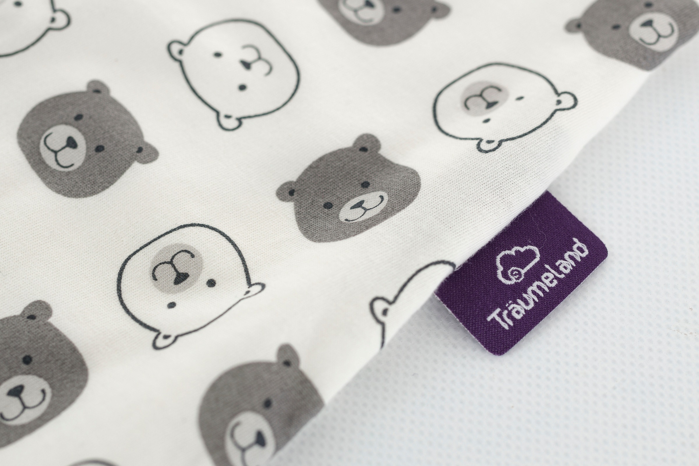 Träumeland Babyschlafsack »Sommerschlafsack LIEBMICH Baumwolle, Design Kleiner Bär«, (1 tlg.)