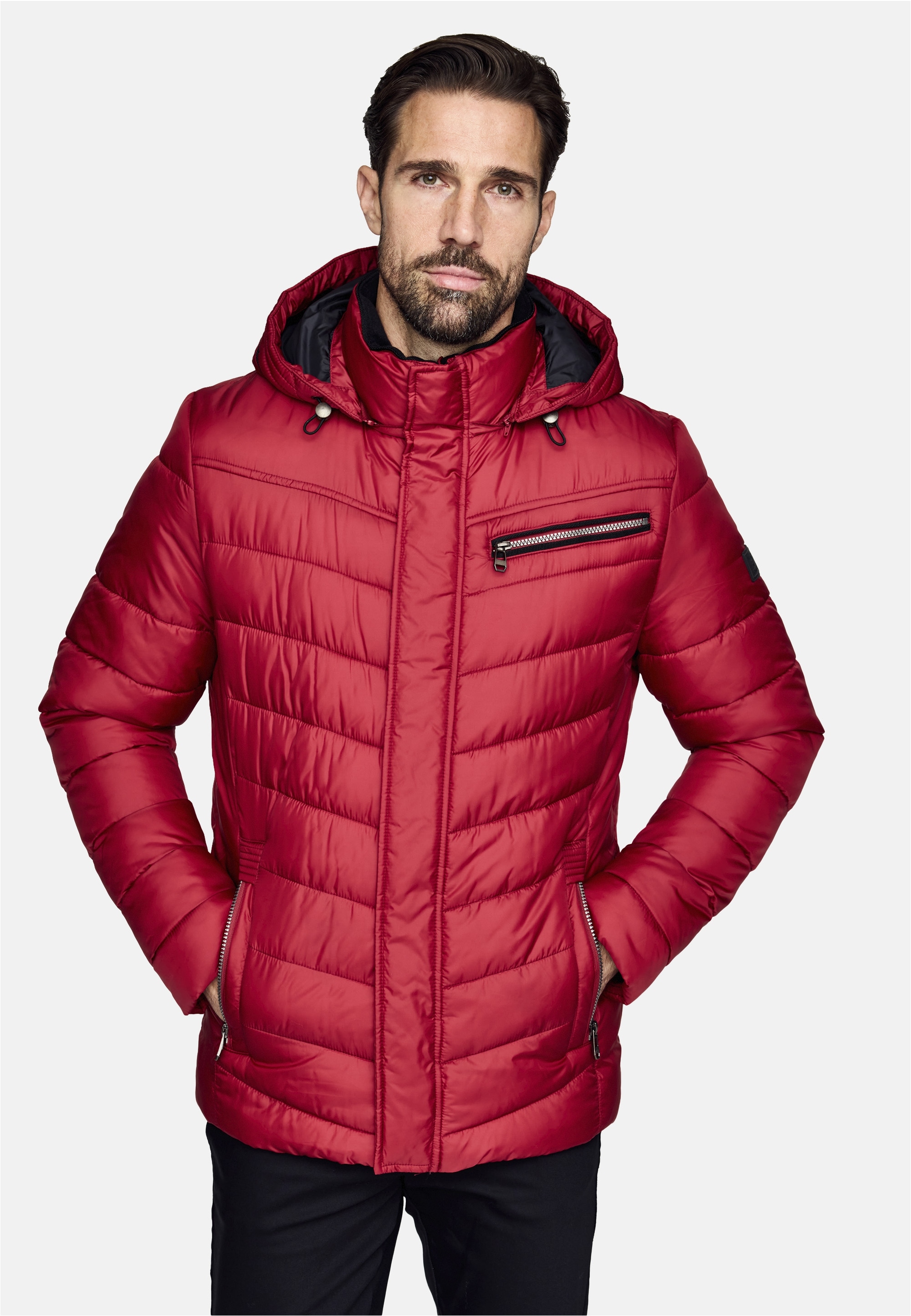 New Canadian Steppjacke, mit Fleece-Einsatz am Innenkragen günstig online kaufen