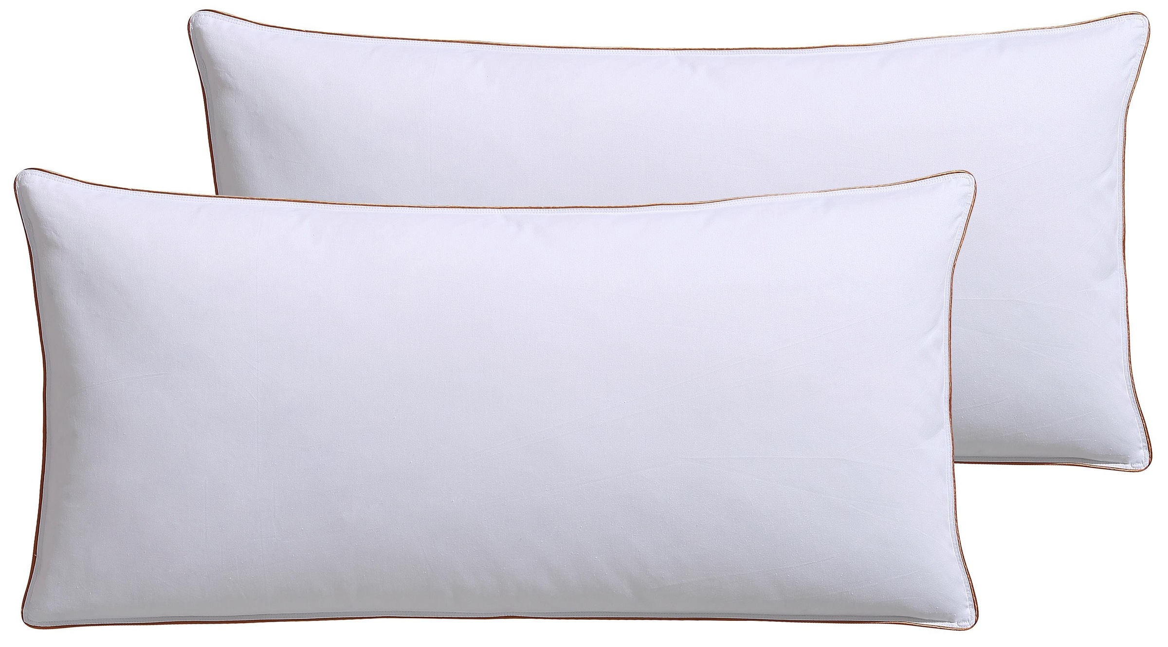 RIBECO Gänsefederkopfkissen "Kalle" Füllung: Gaensefedern-Daunen Spar-Set, günstig online kaufen