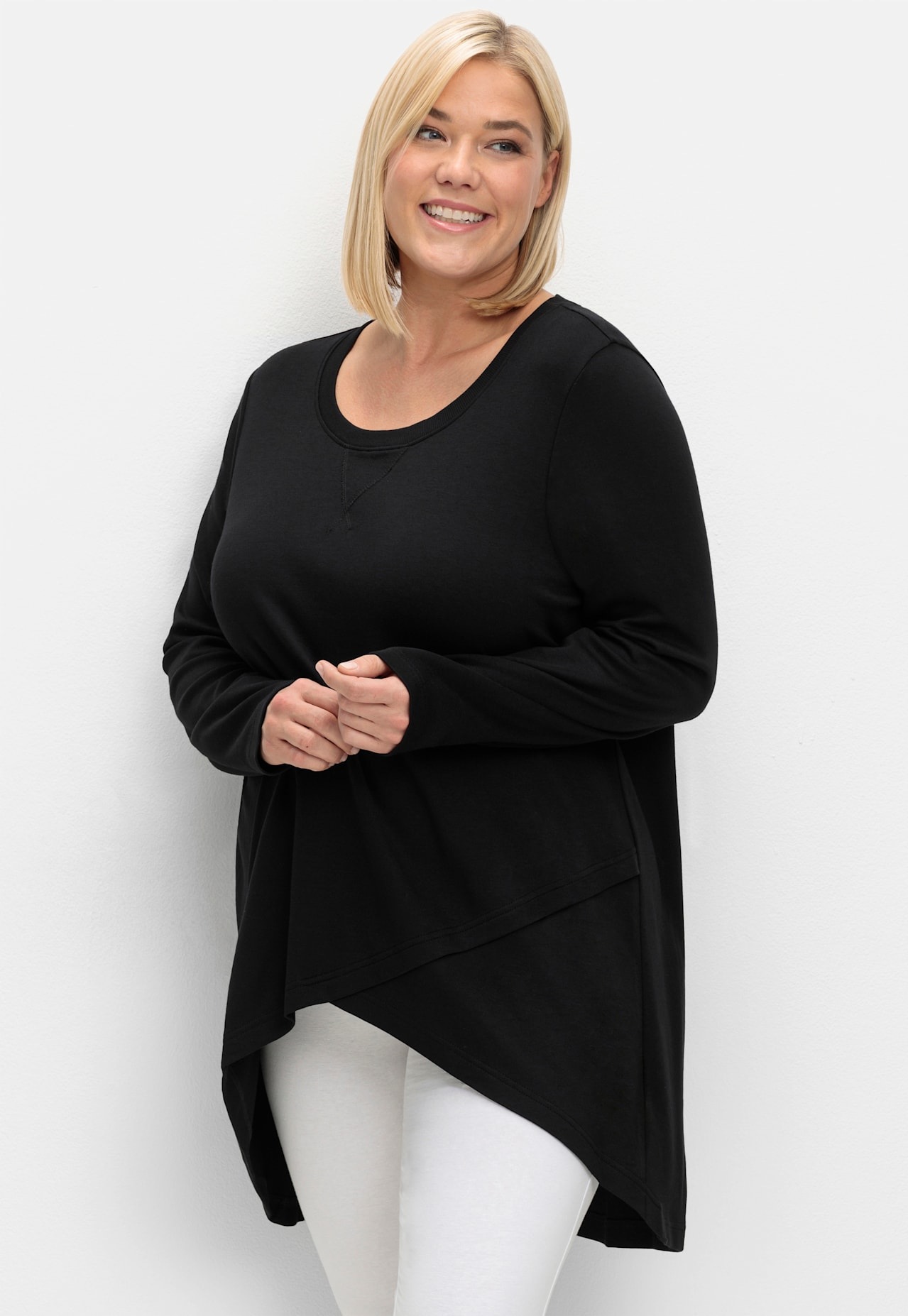 Sheego Longshirt "Longshirt", 1 Stk. günstig online kaufen