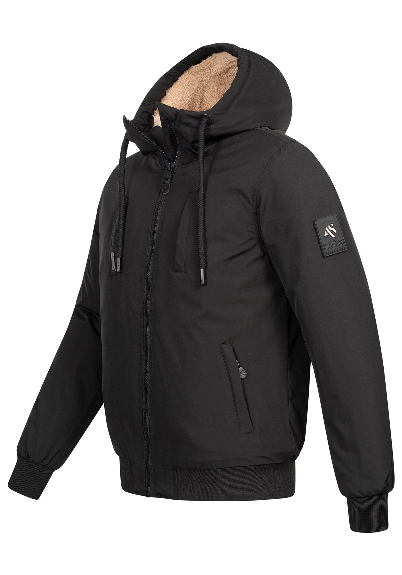 Alessandro Salvarini Winterjacke »ASPedro« innen mit warmem Teddyfell