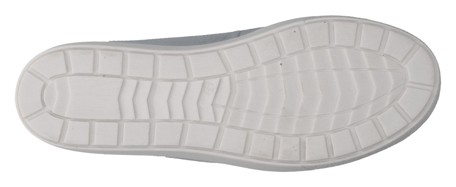 Caprice Sneaker, mit glänzendem Kontrastbesatz, Freizeitschuh, Halbschuh, Schnürschuh