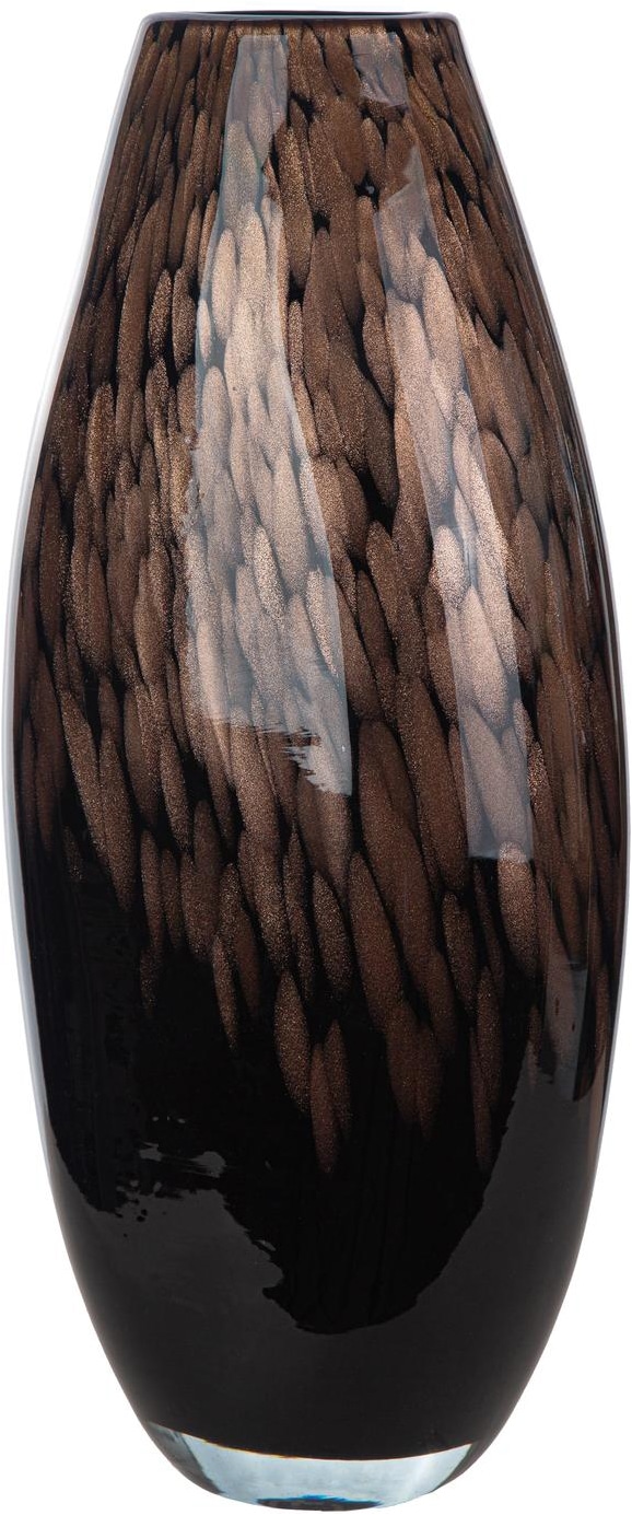 GILDE Tischvase "Glass Art, Vase, "Lemark", Glas, schwarz" Vase, Lemark, Dekovase, Design, Elegant, Modern, Trend, Hingucker