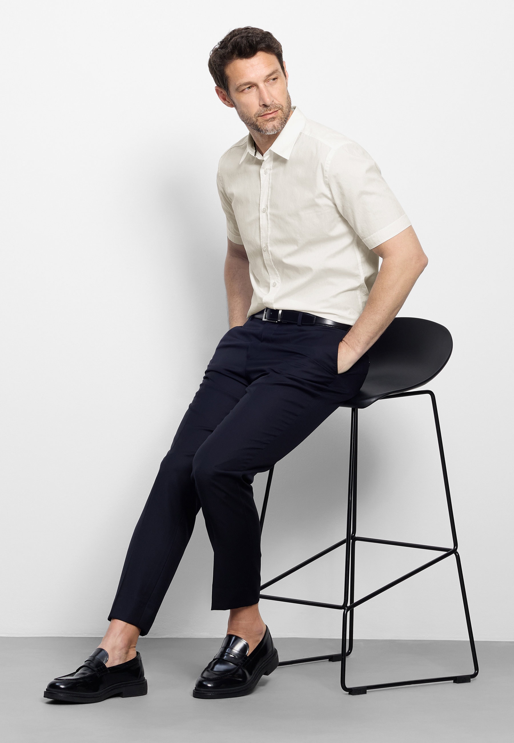 OLYMP Kurzarmhemd »OLYMP Casual, regular fit, Kent«