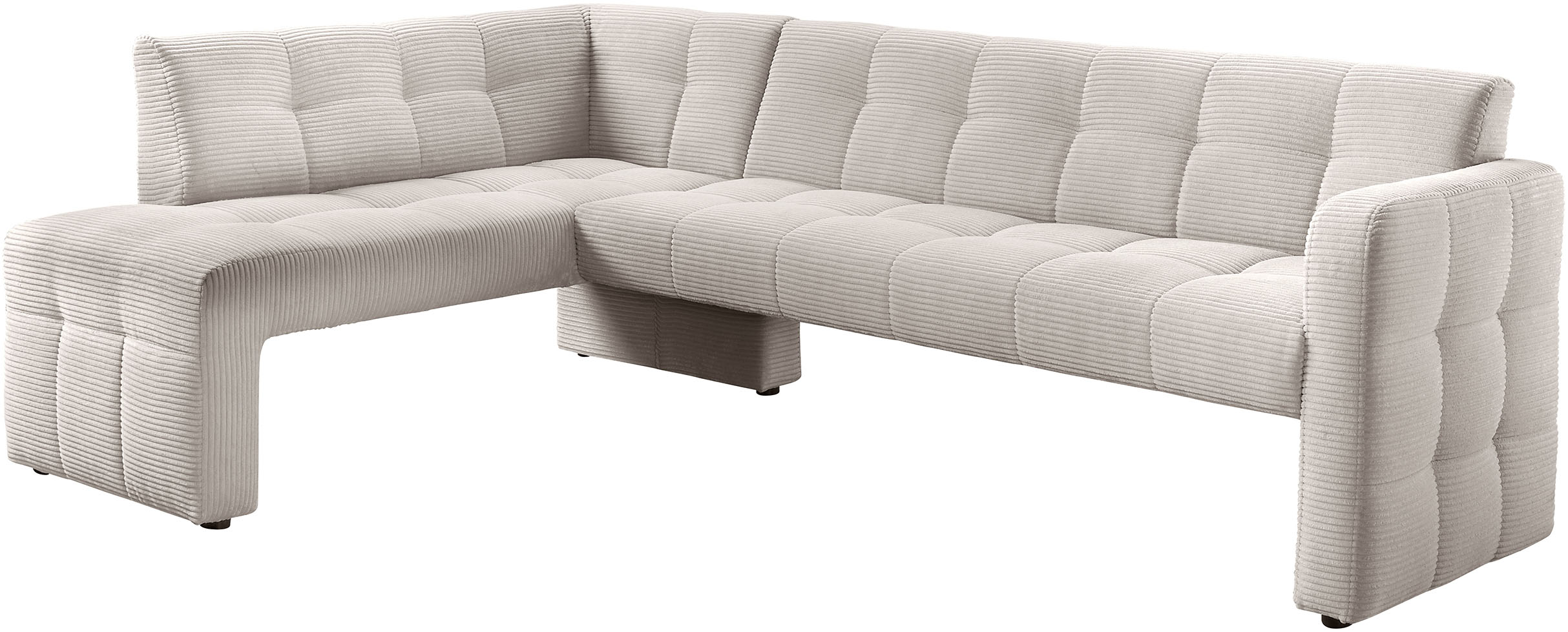 exxpo - sofa fashion "Barista, bequem und elegant, hohe Bodenfreiheit," Eckbank Barista bequem und elegant, hochwertige Detailverarbeitung