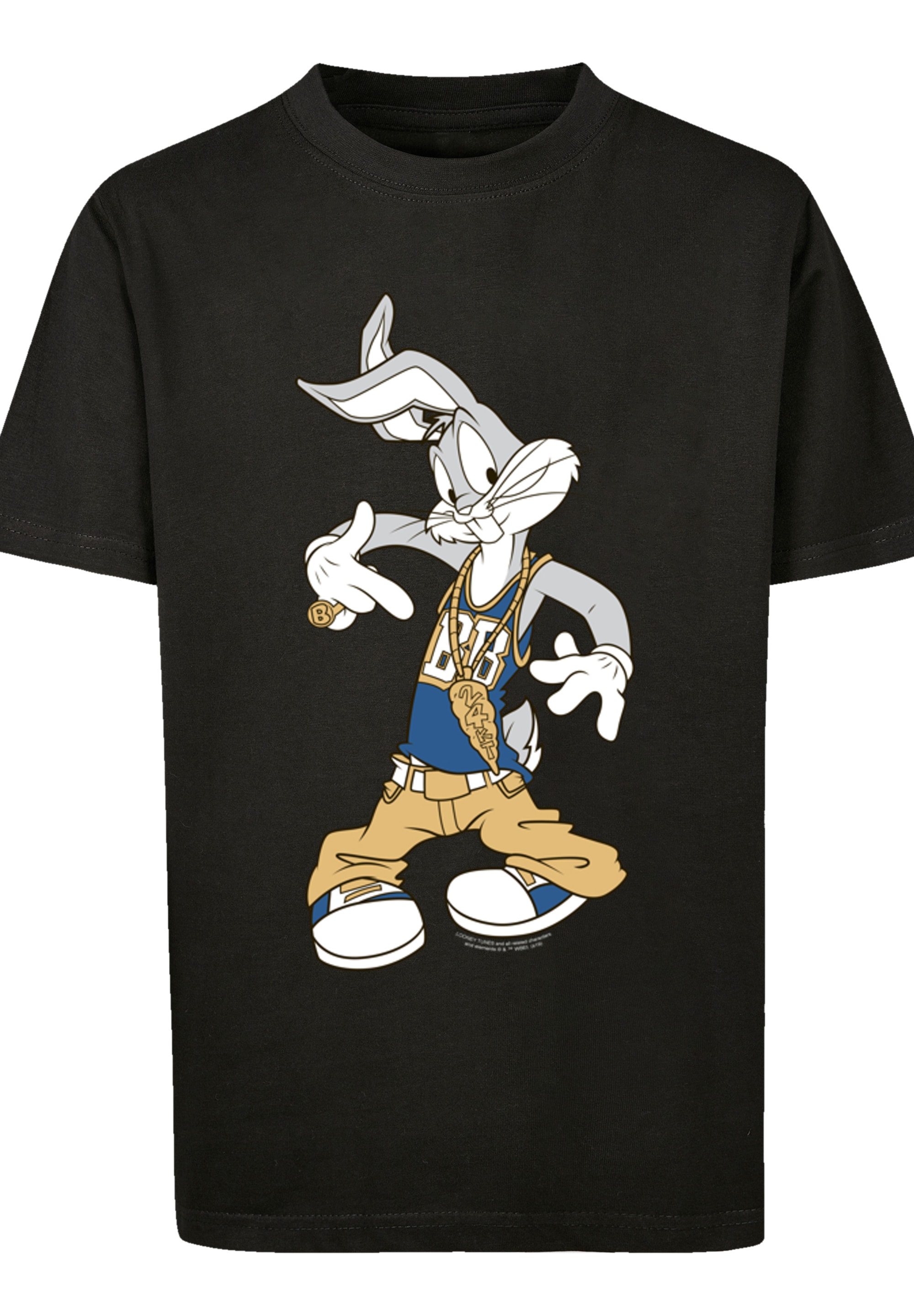 Kids Kurzarmshirt with online BAUR Looney Rapper »Kinder tlg.) (1 Basic kaufen Tunes Bunny -BLK Bugs F4NT4STIC Tee«, |