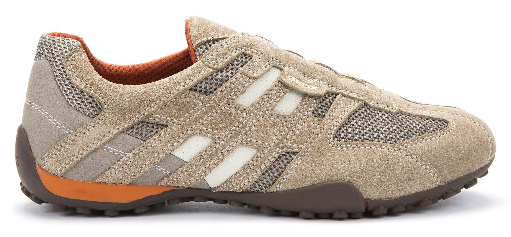 Geox Slip-On Sneaker »UOMO SNAKE«, Freizeitschuh, Slipper mit Geox Spezial Membran