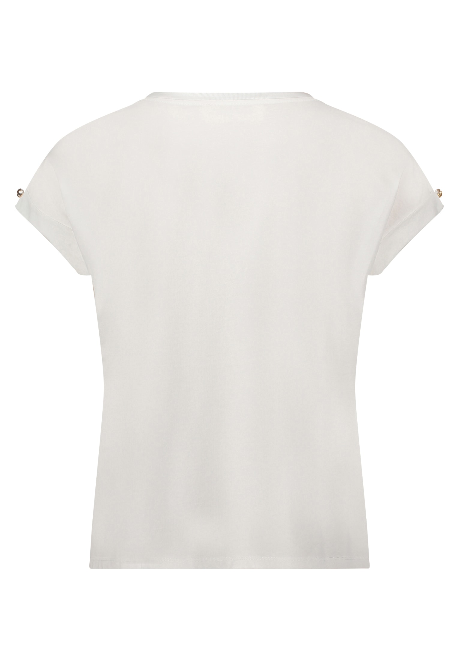 Cartoon Kurzarmshirt »Cartoon Printshirt mit Ärmelaufschlag«, (1 tlg.), Placement