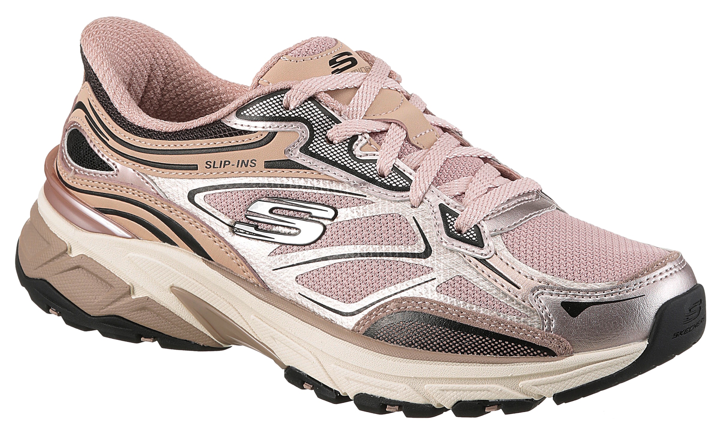 Skechers Slip-On Sneaker "STAMINA SPORT", Retro Sneaker, Schnürschuh mit Me günstig online kaufen