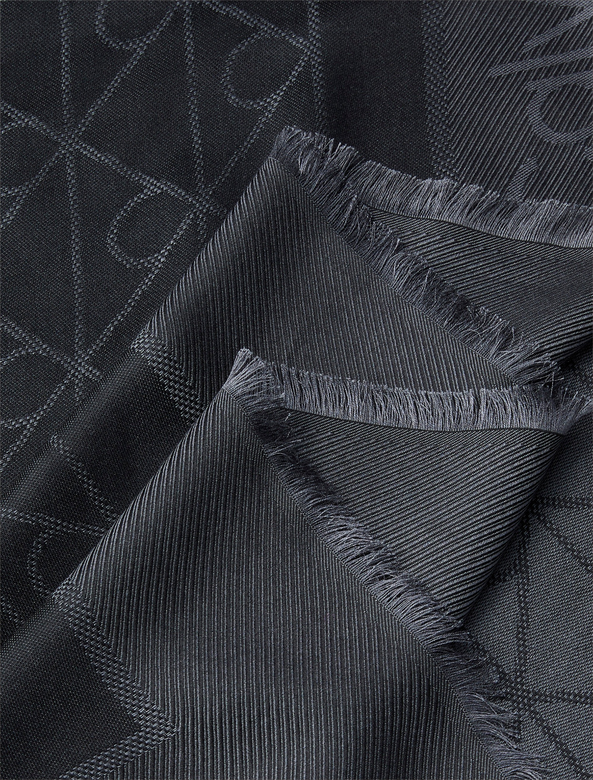 Calvin Klein Modetuch "TONAL AOP MODAL LW SQUARE SCARF", Perfekt für den Al günstig online kaufen