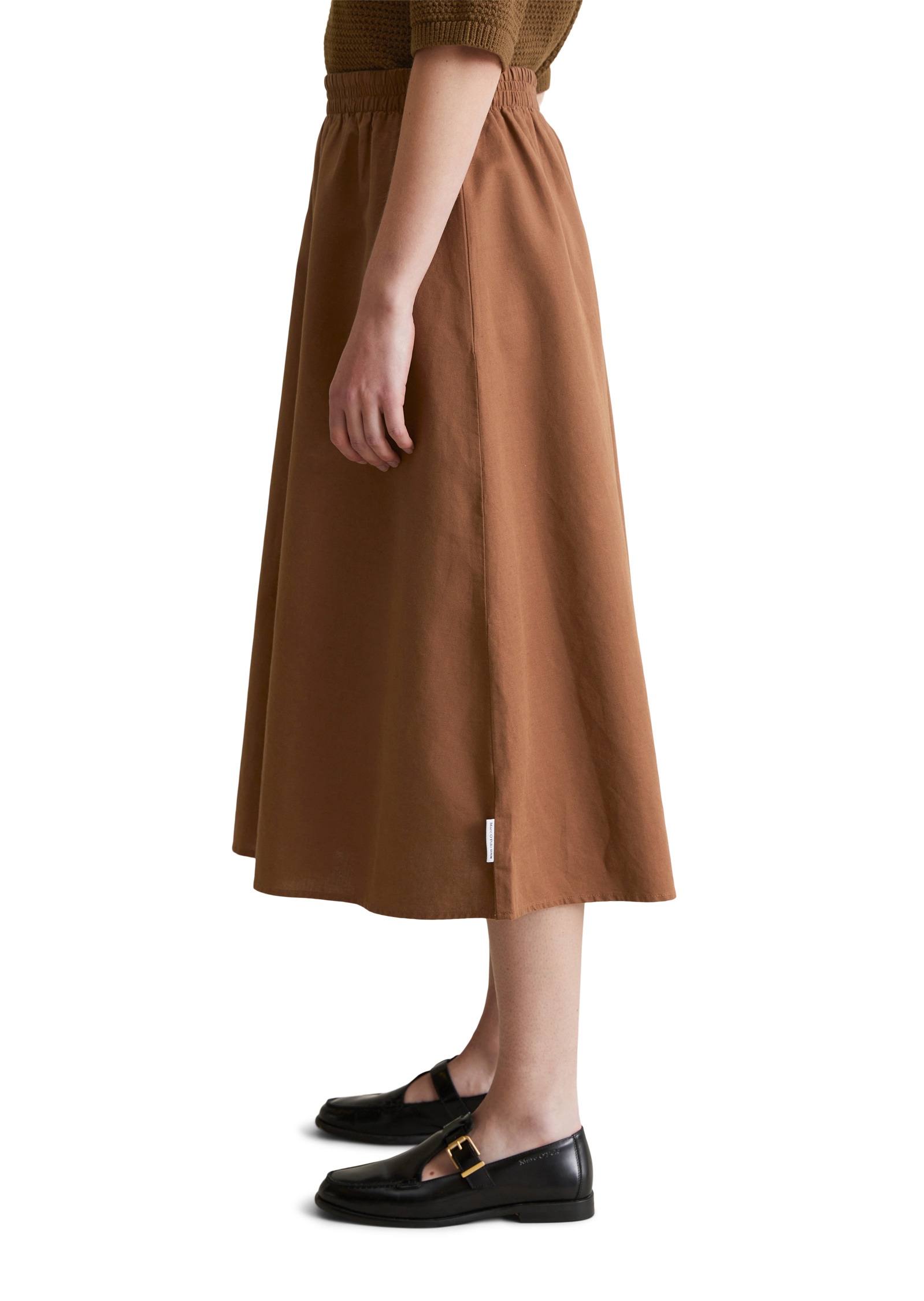 Marc O'Polo DENIM Webrock »aus Baumwolle-Leinen-Mix«