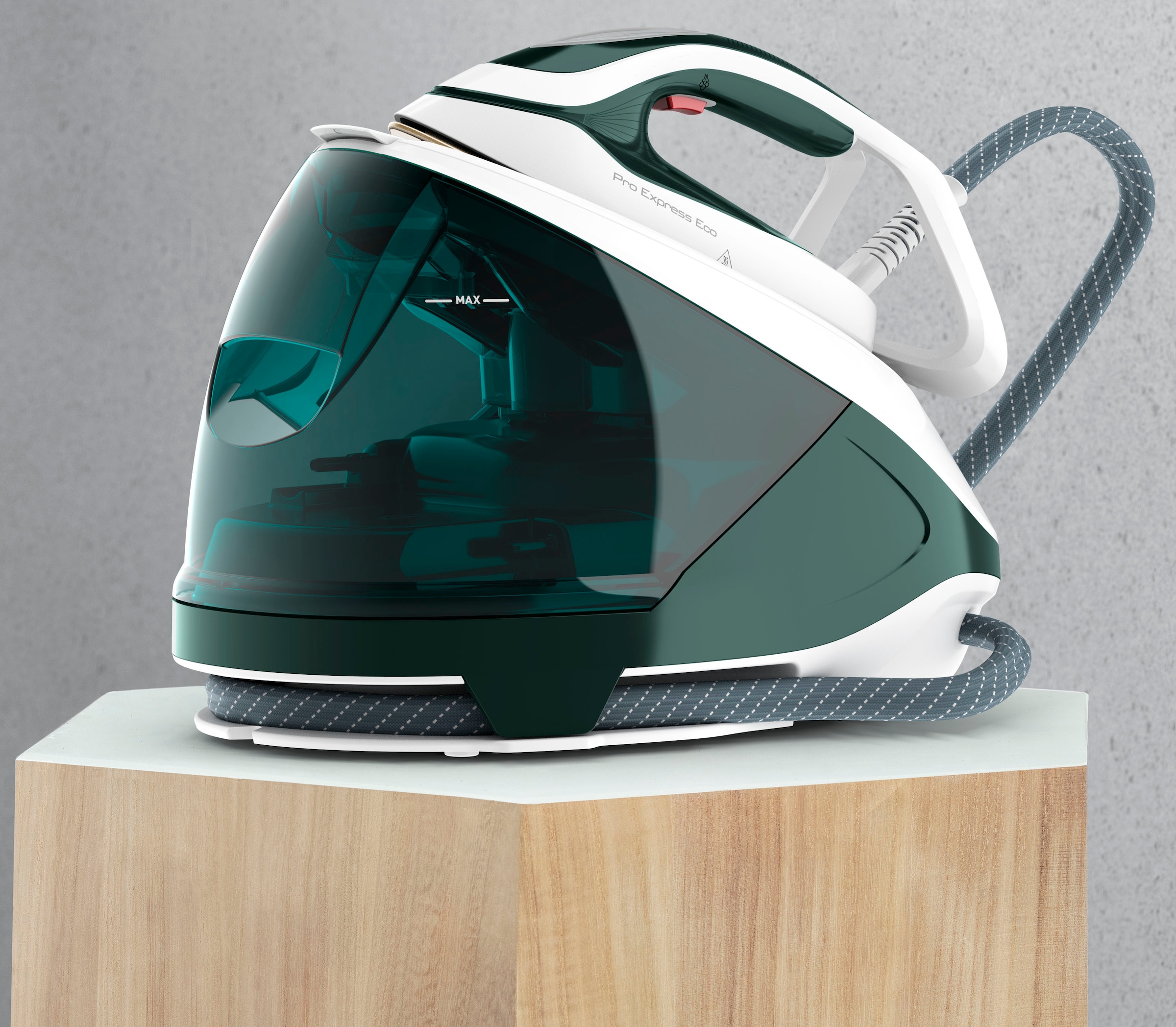 Tefal Dampfbügelstation »GV9E21 Pro Express Eco«, 2200 Watt, 140 g/Min. Dampfabgabe, 560 g/Min. Dampfstoß, Eco-Design
