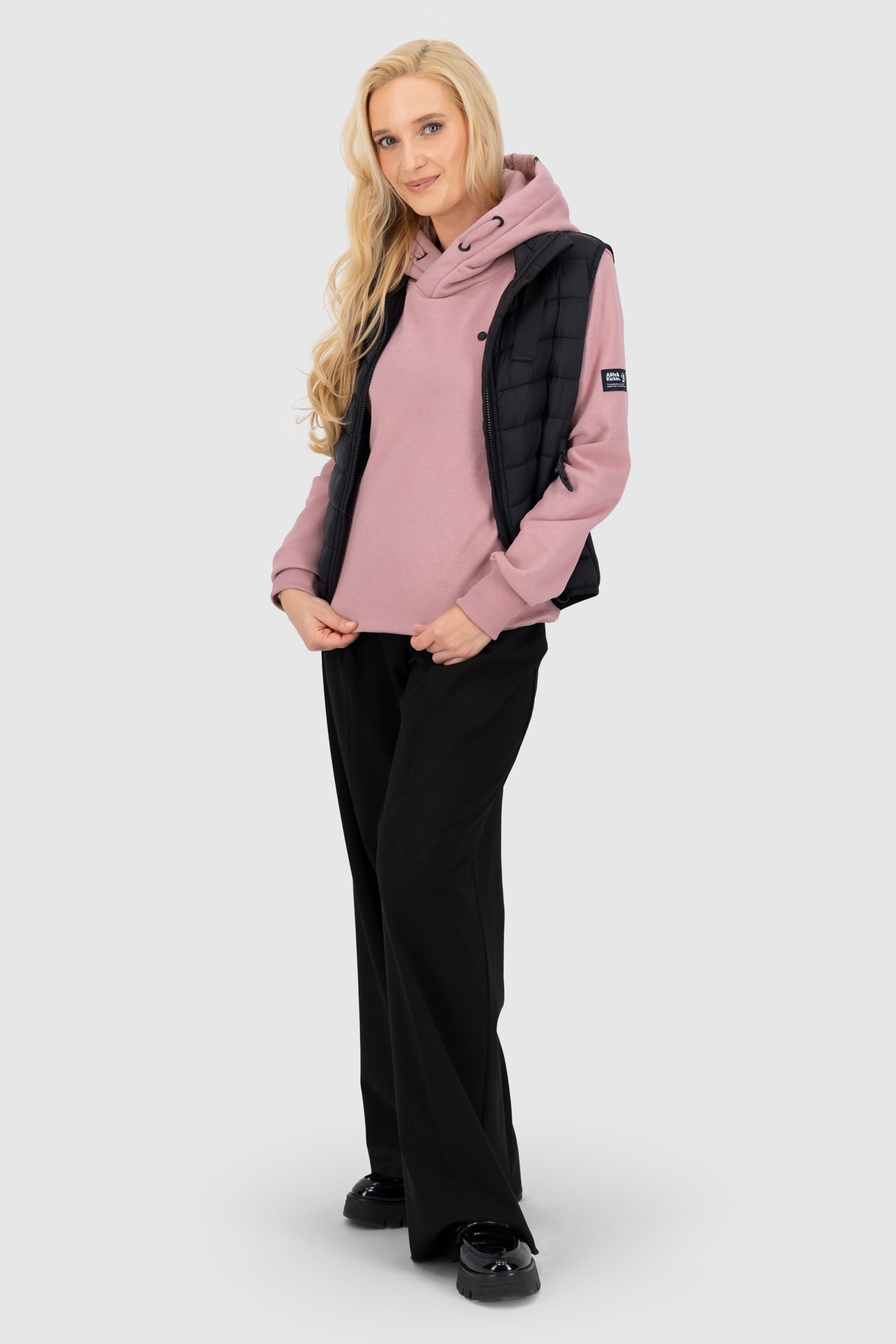 Alife & Kickin Kapuzensweatshirt »Damen SarinaAK A«, Hoodie Kapuzenpullover, Sweatshirt mit Kapuze und Kängurutasche
