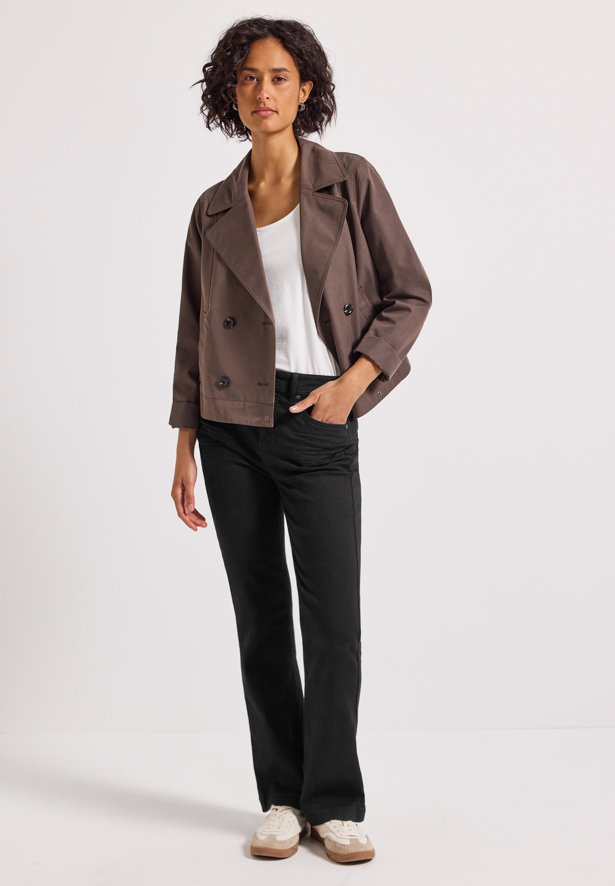 STREET ONE Slim-fit-Jeans, High Waist