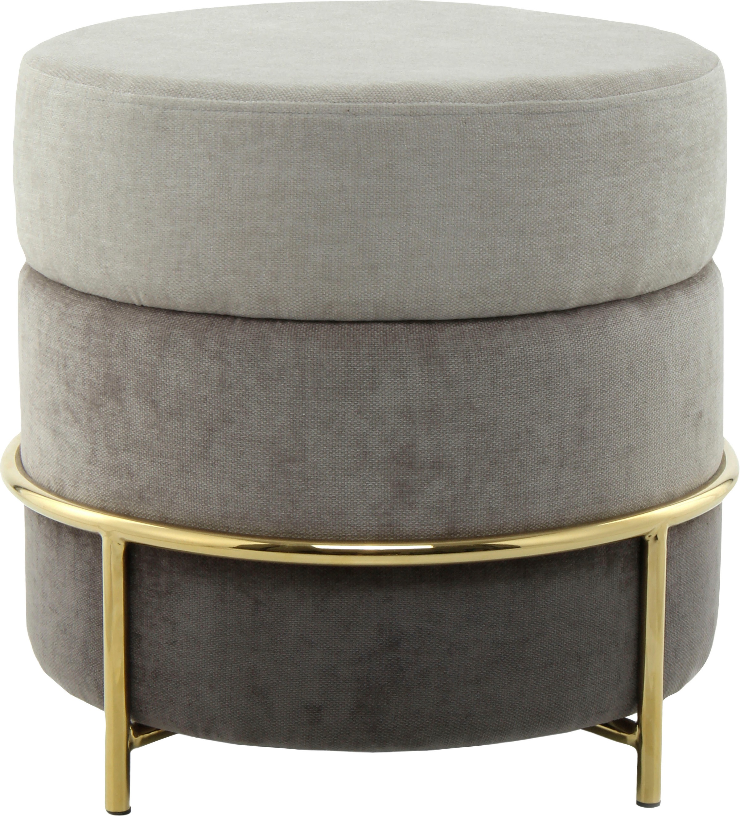 Kayoom Sitzhocker "Hocker Matilda 225, Komfortable runde Form, Gemütlicher günstig online kaufen