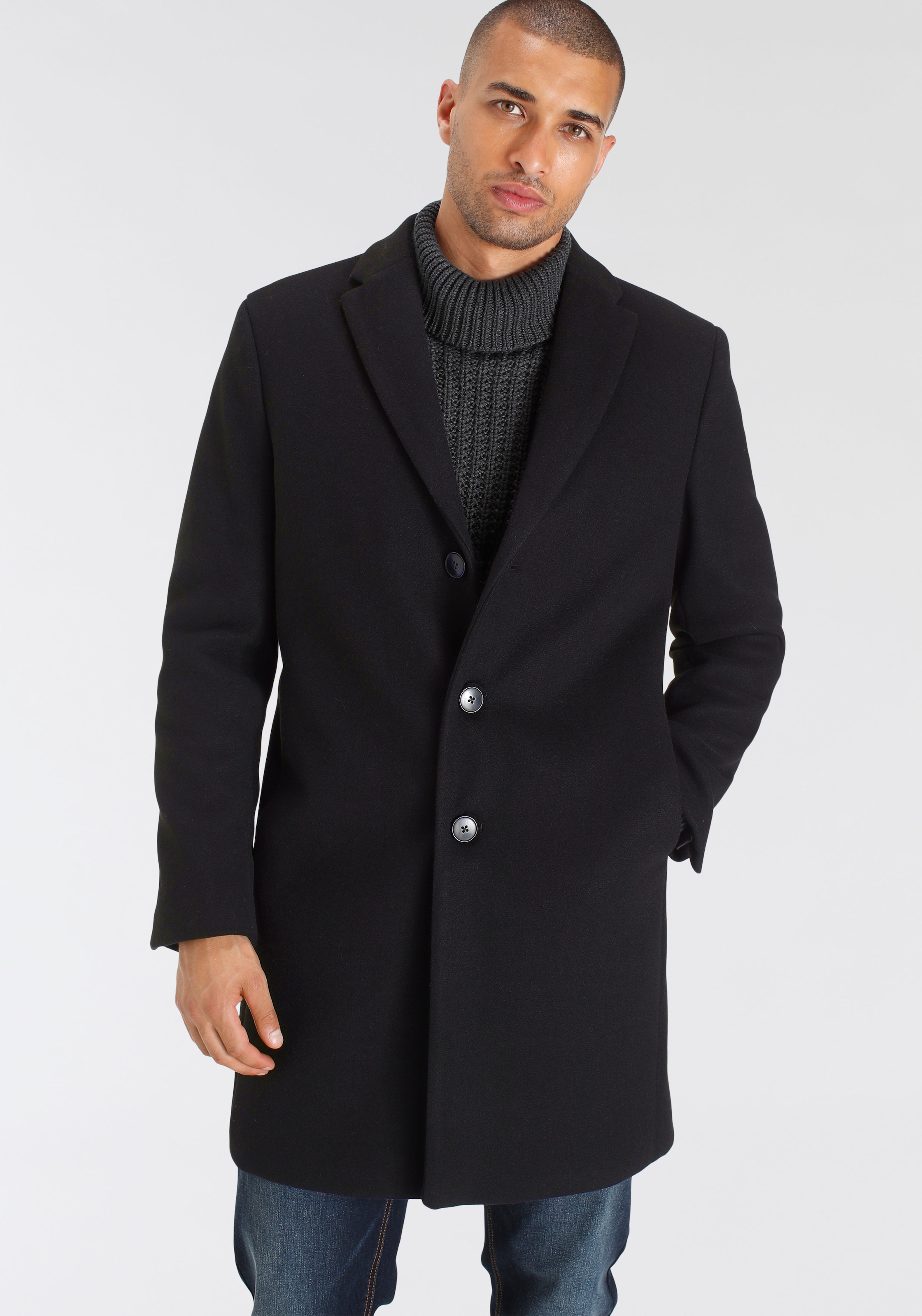 Bruno Banani Kurzmantel »Flex-Coat«