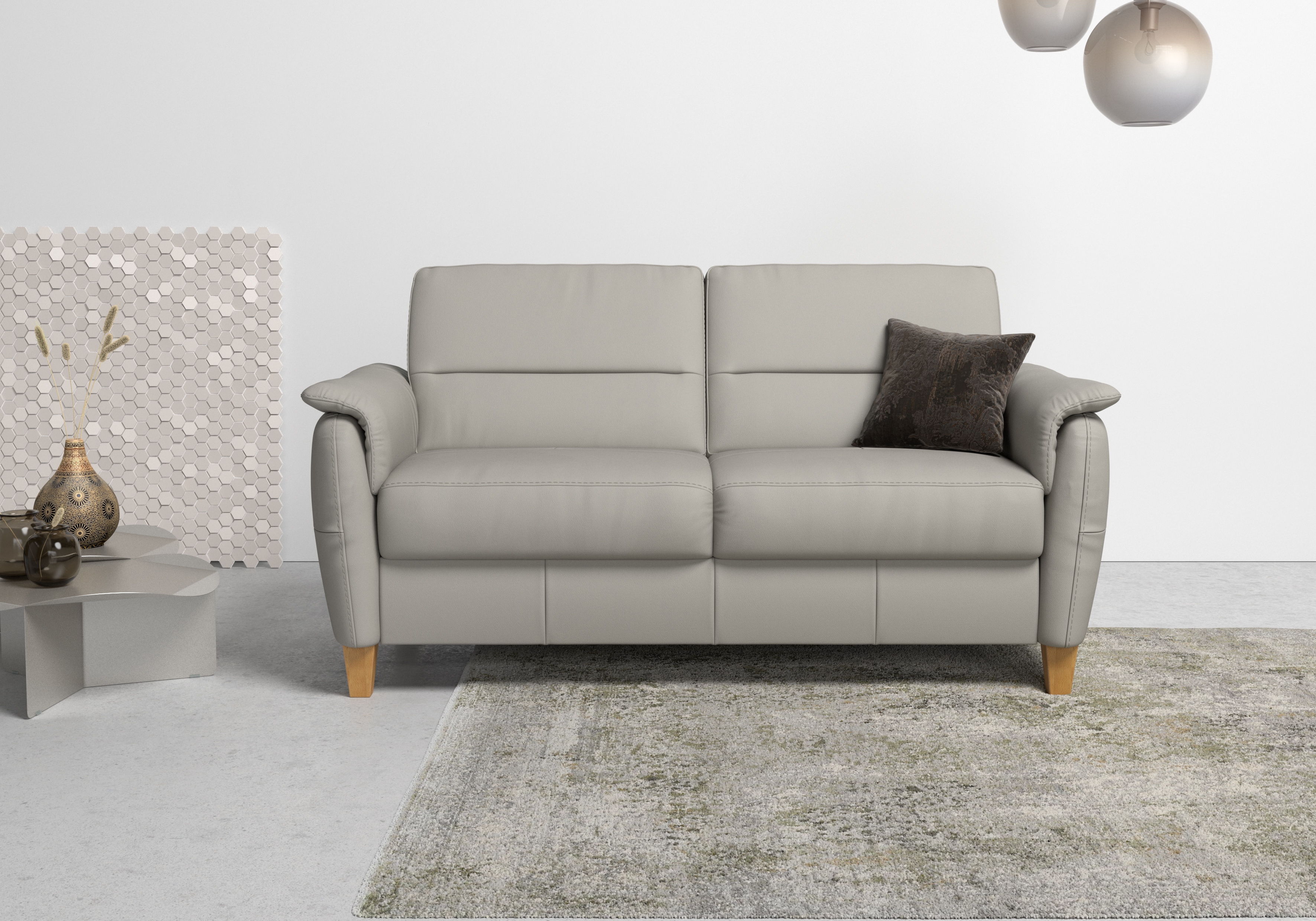 Home affaire 2,5-Sitzer "Palmera, B: 179 cm" mit Federkern