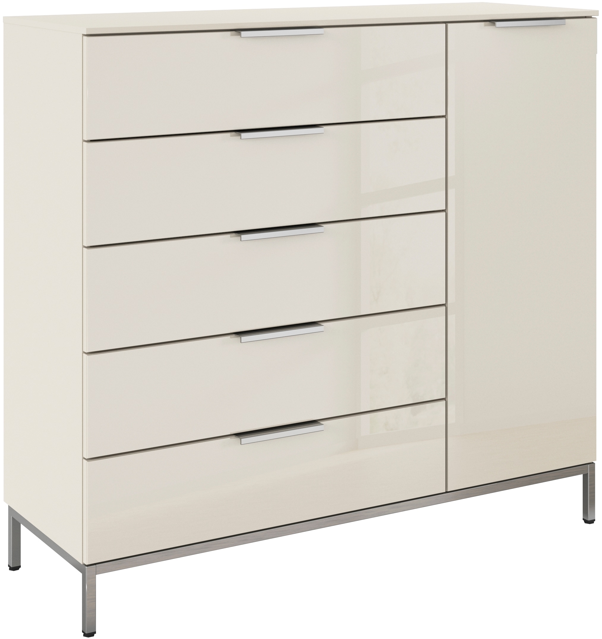 rauch Kombikommode "Kommode Türkommode Sideboard Kombikommode FLIPP mit Gla günstig online kaufen