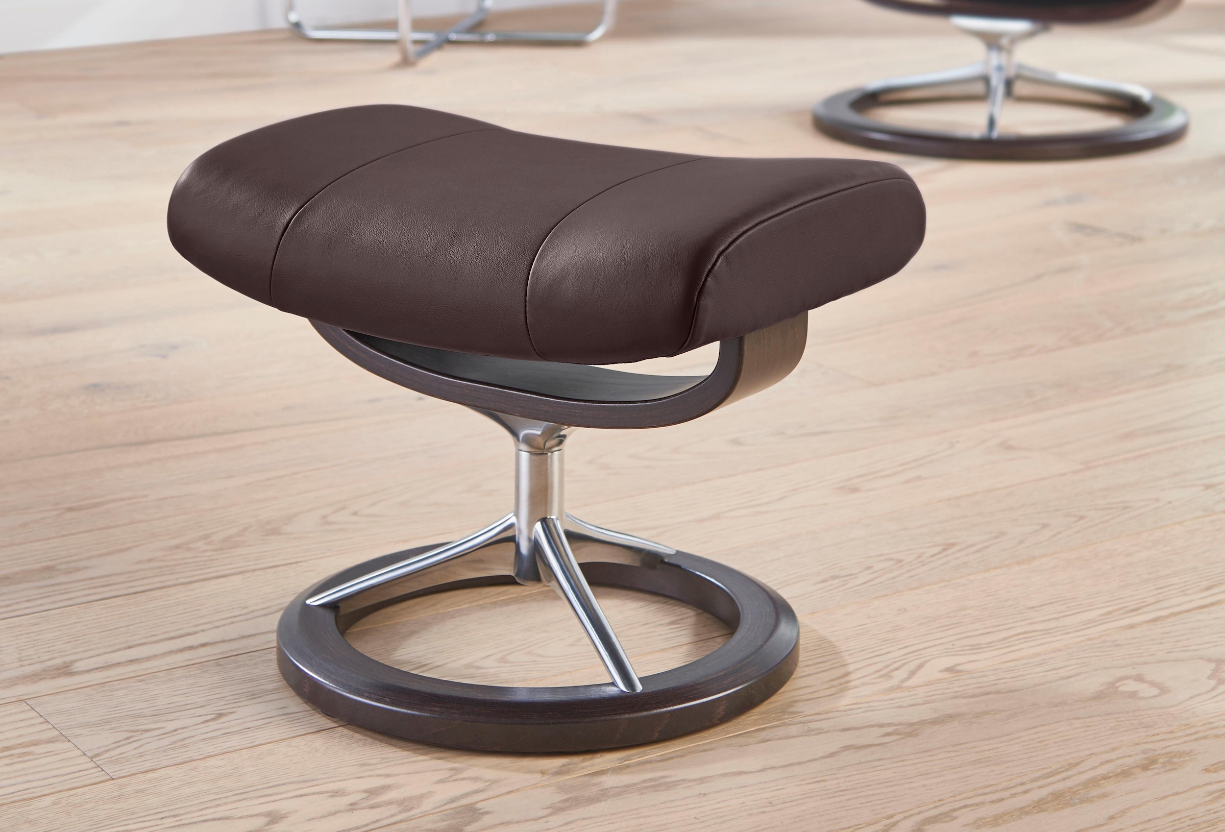 Stressless® Hocker »Garda«, mit Signature Base, Gestell Wenge