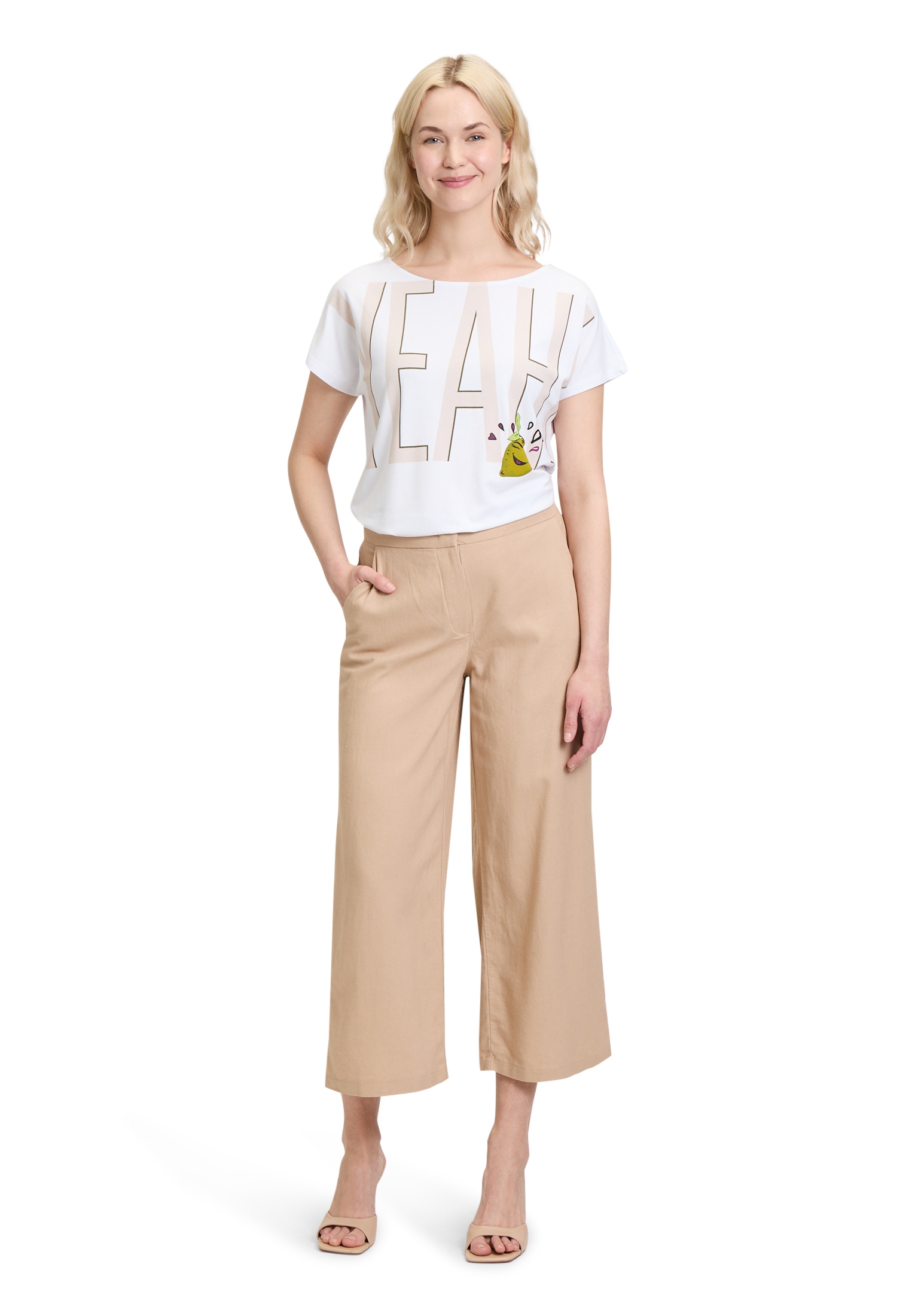 Betty Barclay Kurzarmshirt »Betty Barclay Basic Shirt mit U-Boot-Ausschnitt«, (1 tlg.), Druck