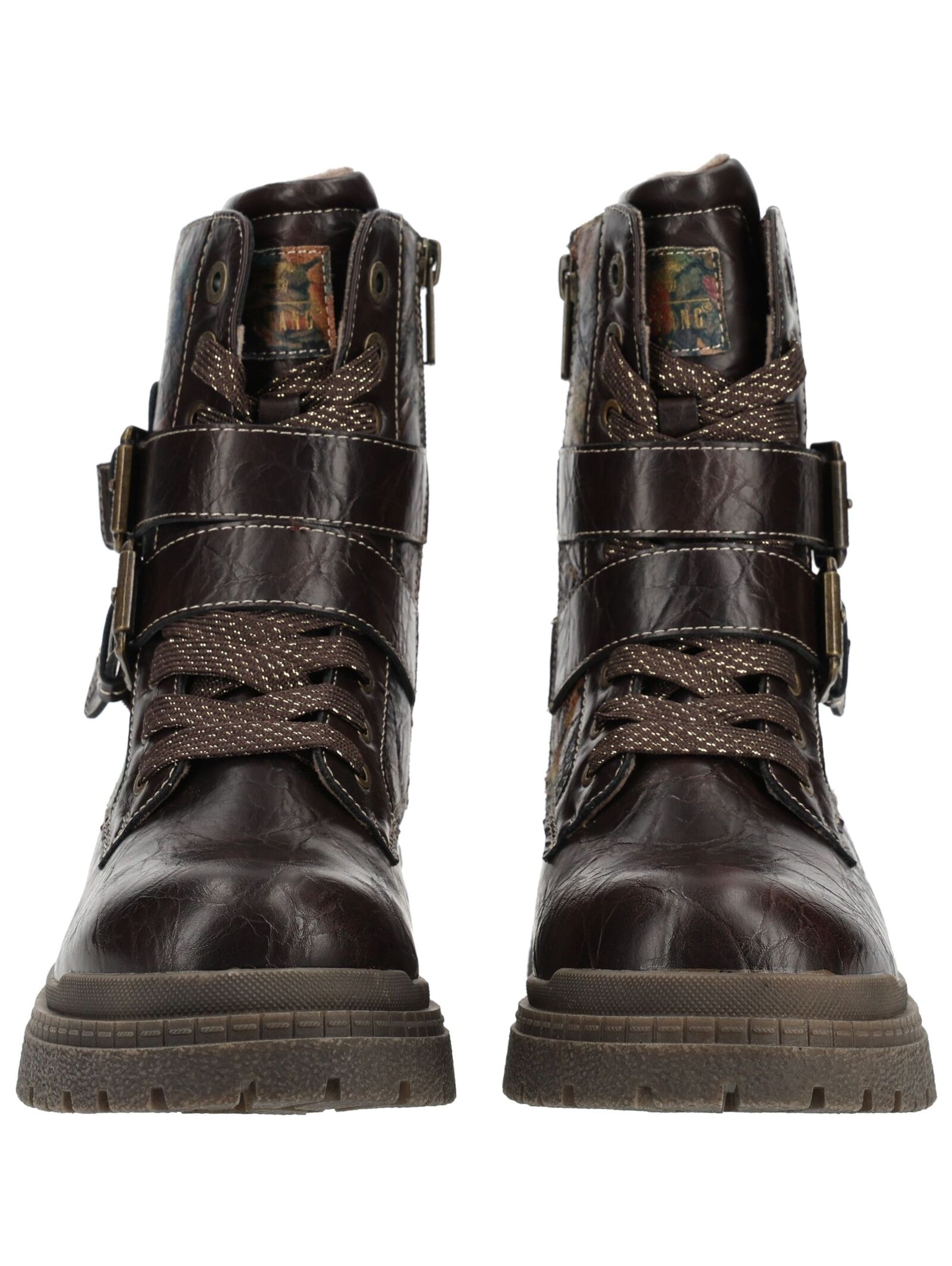 Mustang Shoes Schnürstiefelette »Mustang Shoes Stiefelette Lederimitat«