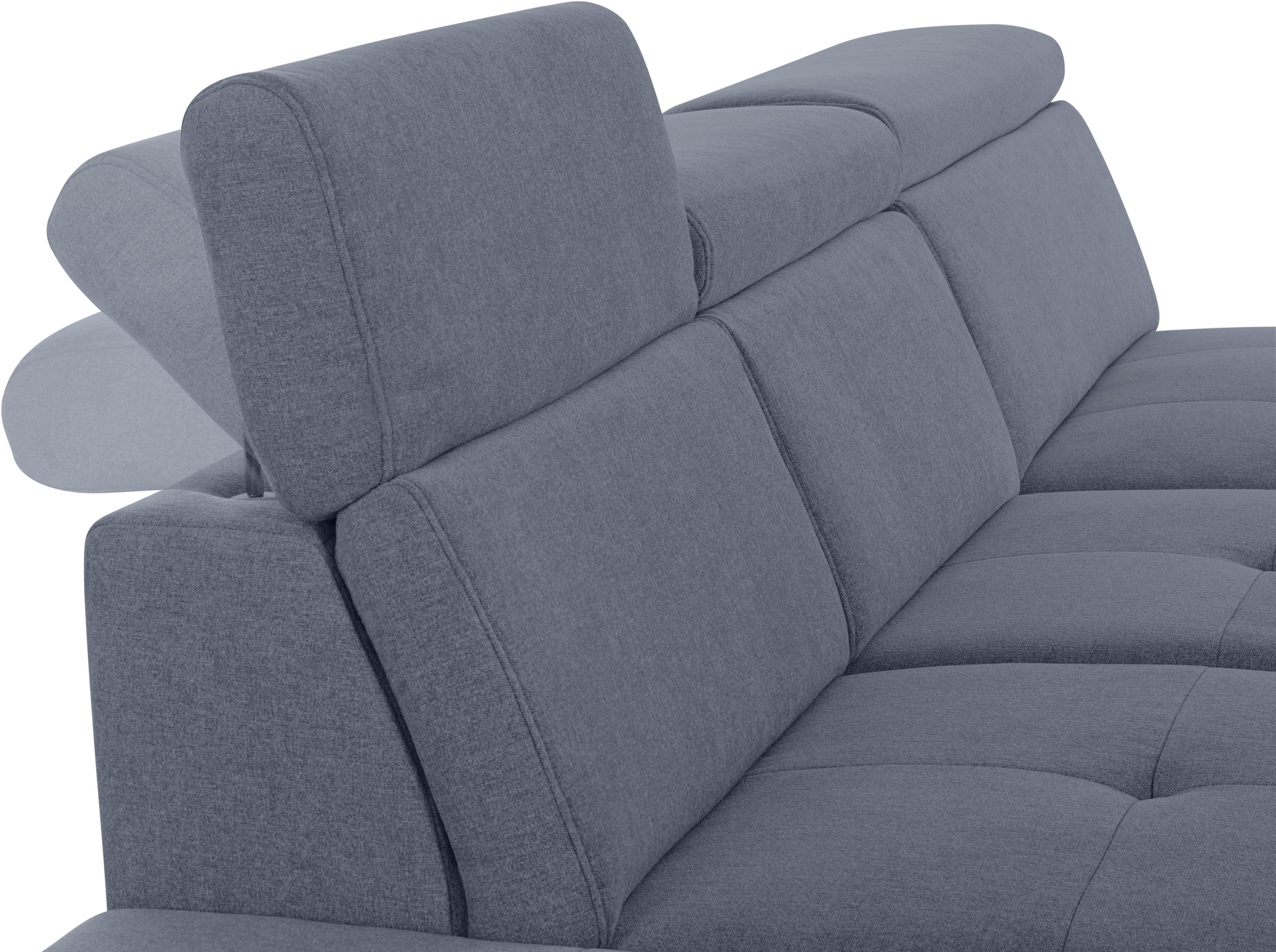 INOSIGN Ecksofa »Cardiz L-Form«, inkl.Kopfteilverstellung und Federkern wahlweise mit Bettfunktion