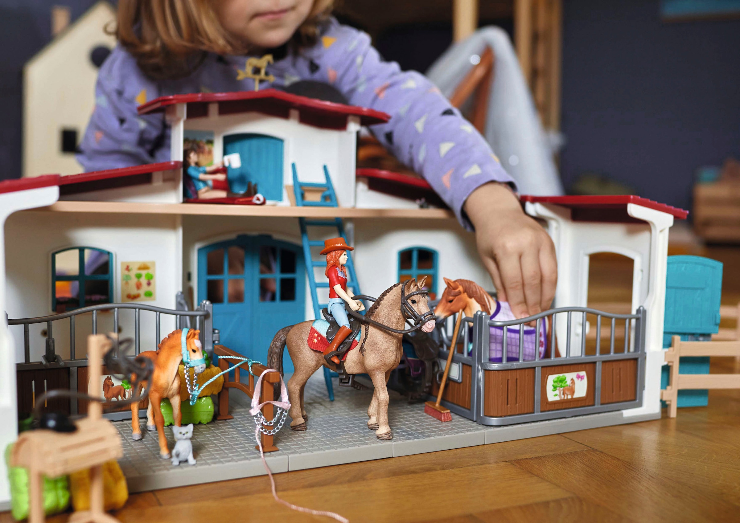 Schleich® Spielwelt »HORSE CLUB, Reiterhof (42567)«