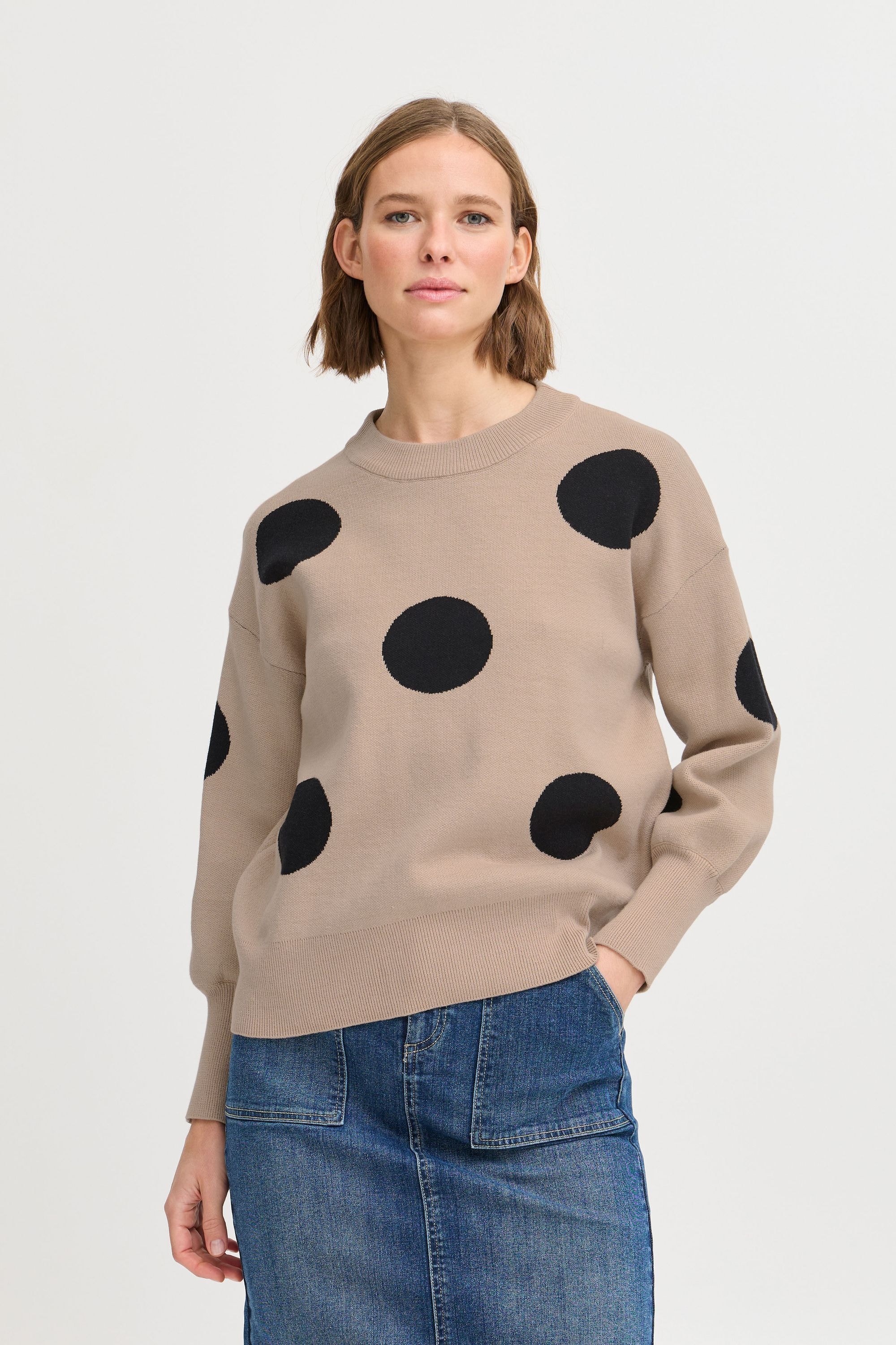 b.young Strickpullover »Strickpullover BYOMME DOT JUMPER -«
