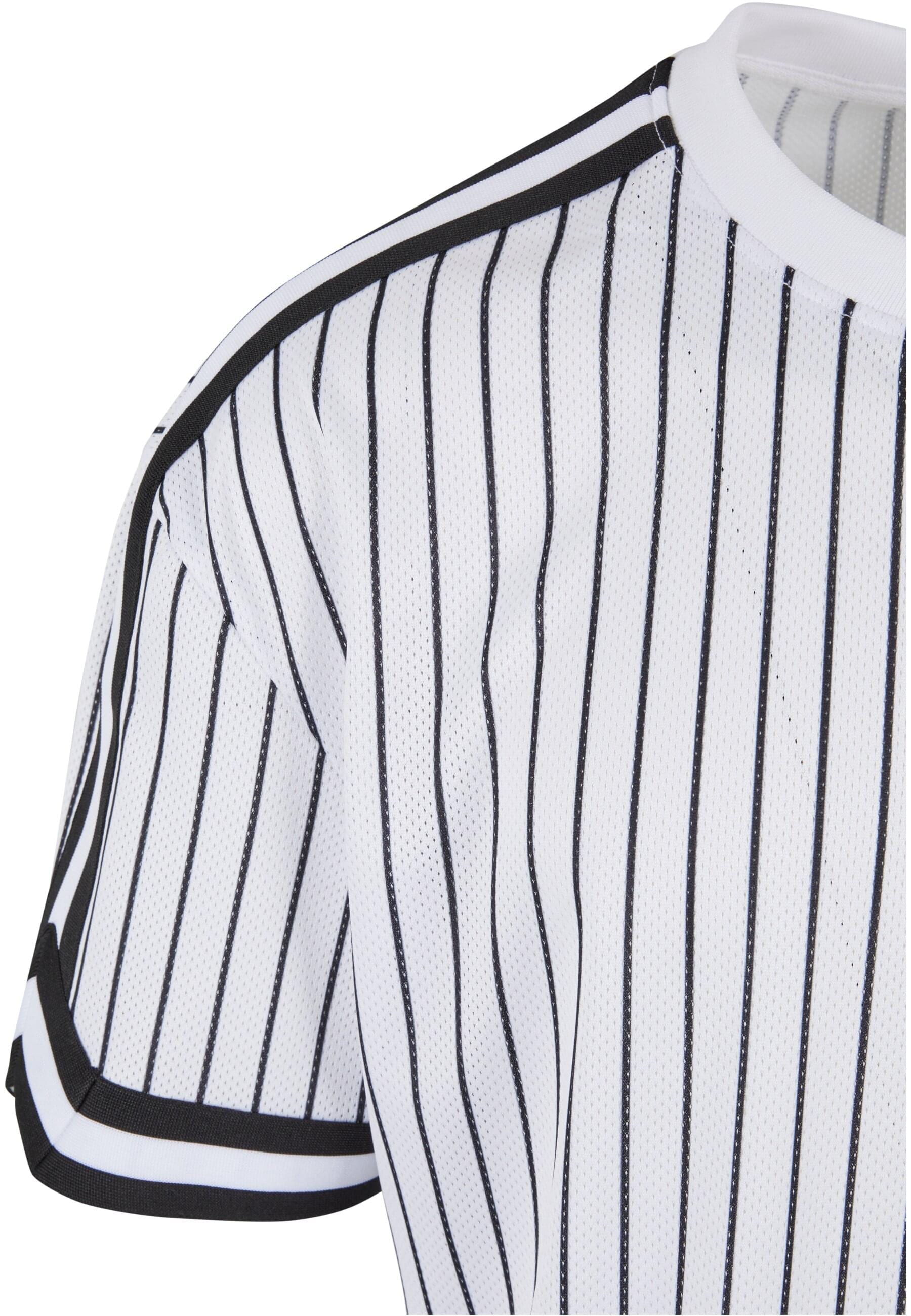 URBAN CLASSICS T-Shirt »Urban Classics Herren Oversized Striped Mesh Tee«, (1 tlg.)