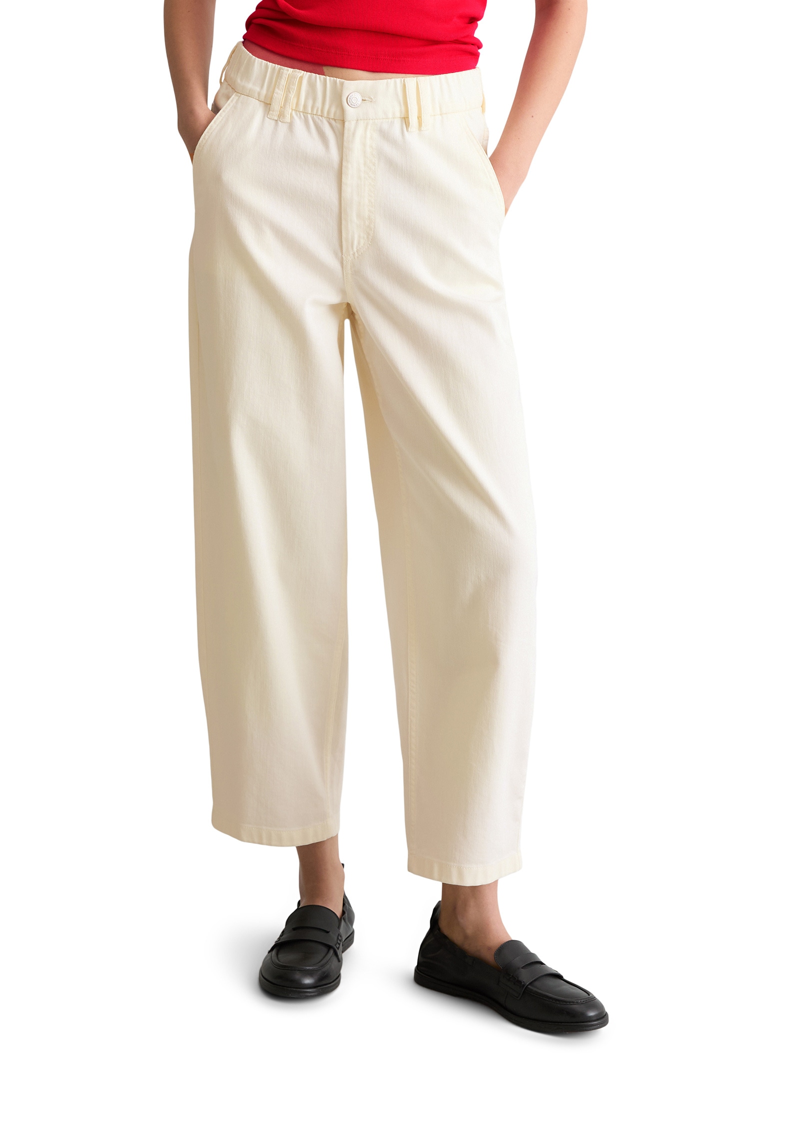 Marc OPolo DENIM Chinohose "aus Organic-Cotton-Lyocell-Twill" günstig online kaufen