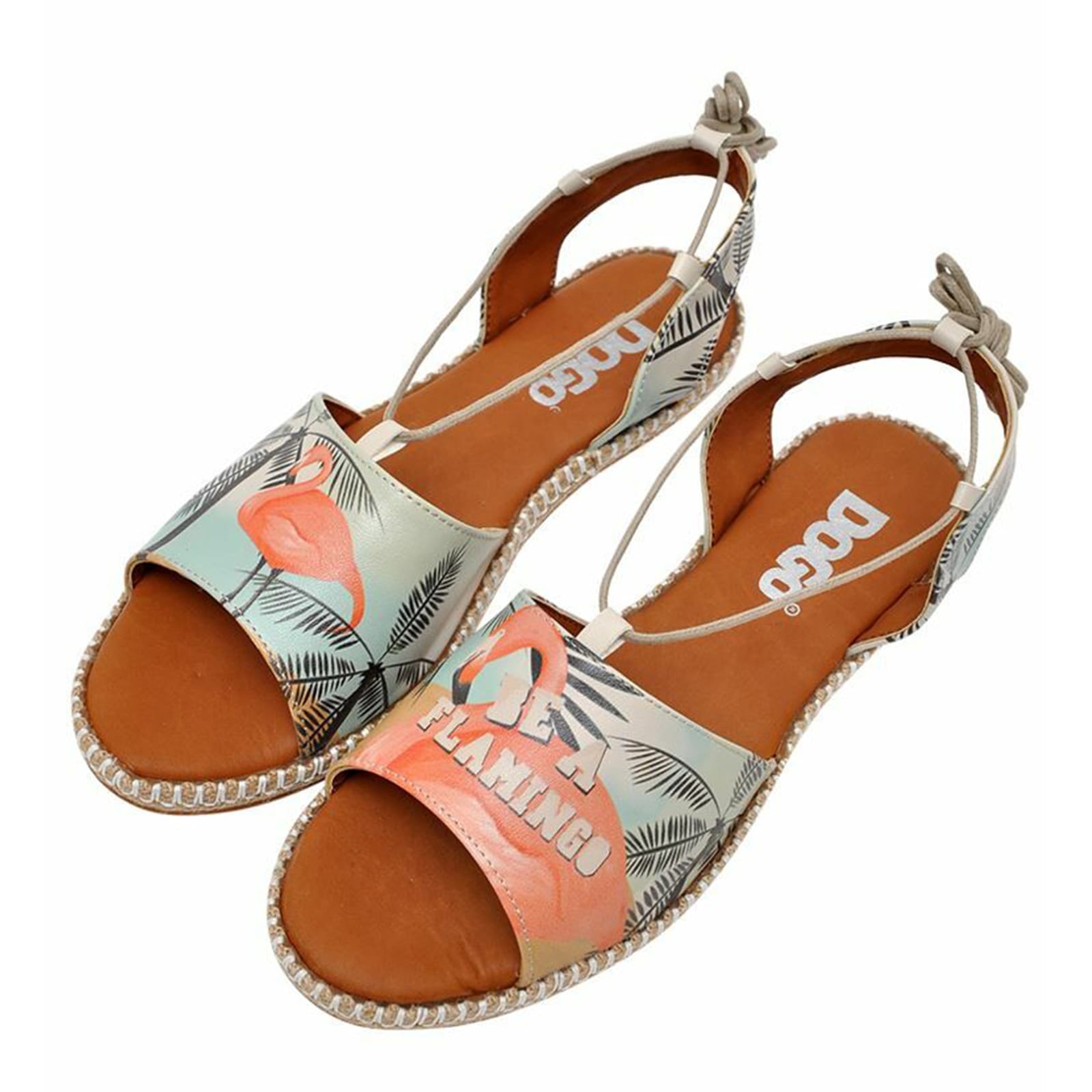 DOGO Sandale »Damen Hazel Be a Flamingo Vegan Damen Sandalen/ Sandaletten /«, Vegan