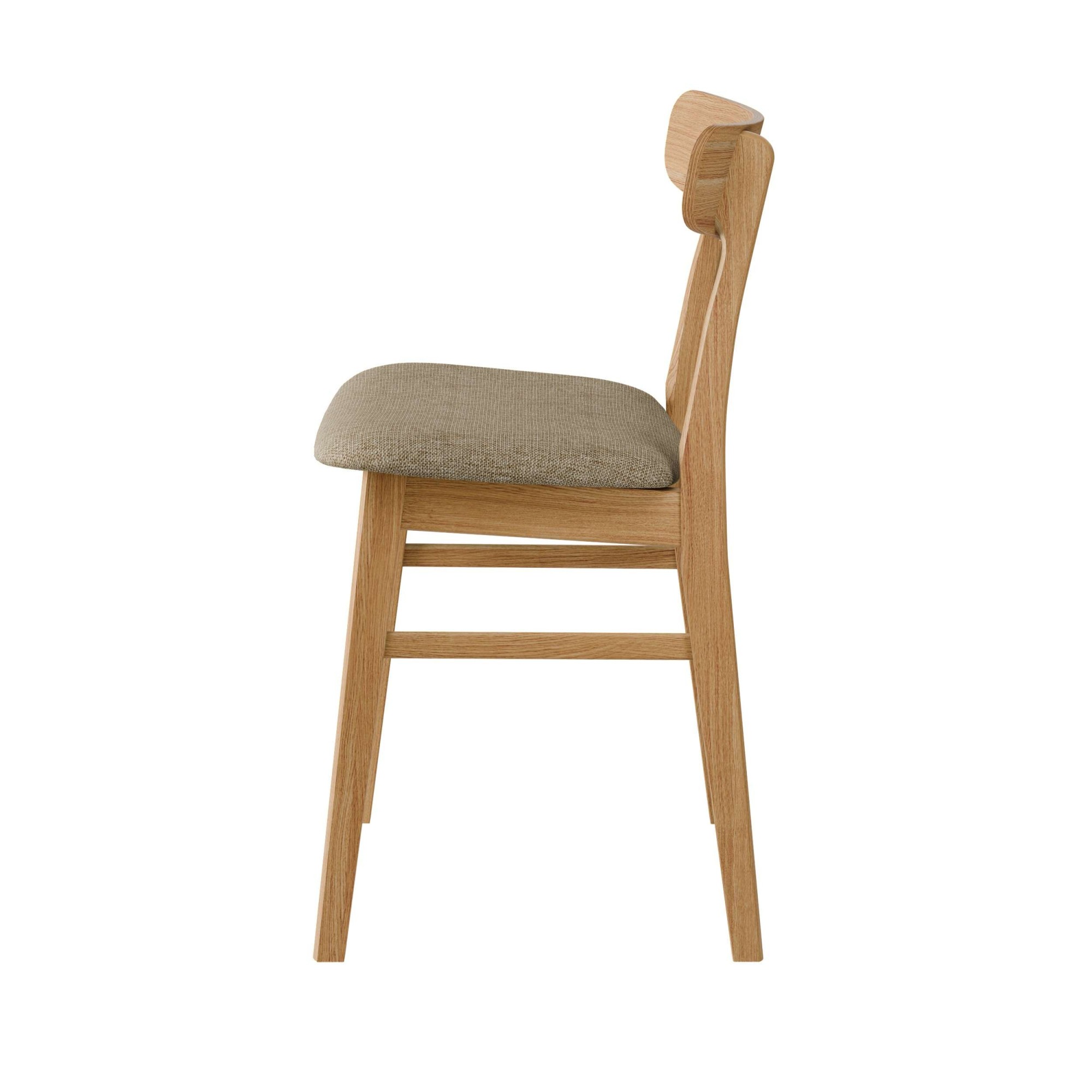 Hammel Furniture Esszimmerstuhl »Findahl by Hammel Mosbøl«, Massivholz, gepolsterte Sitzfläche, versch. Farbvarianten