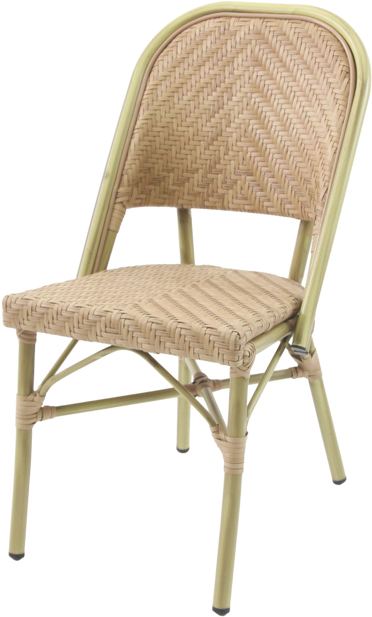 Essentials Bistrostuhl »Paris«, 1 St., Rattan – Bambus-natur
