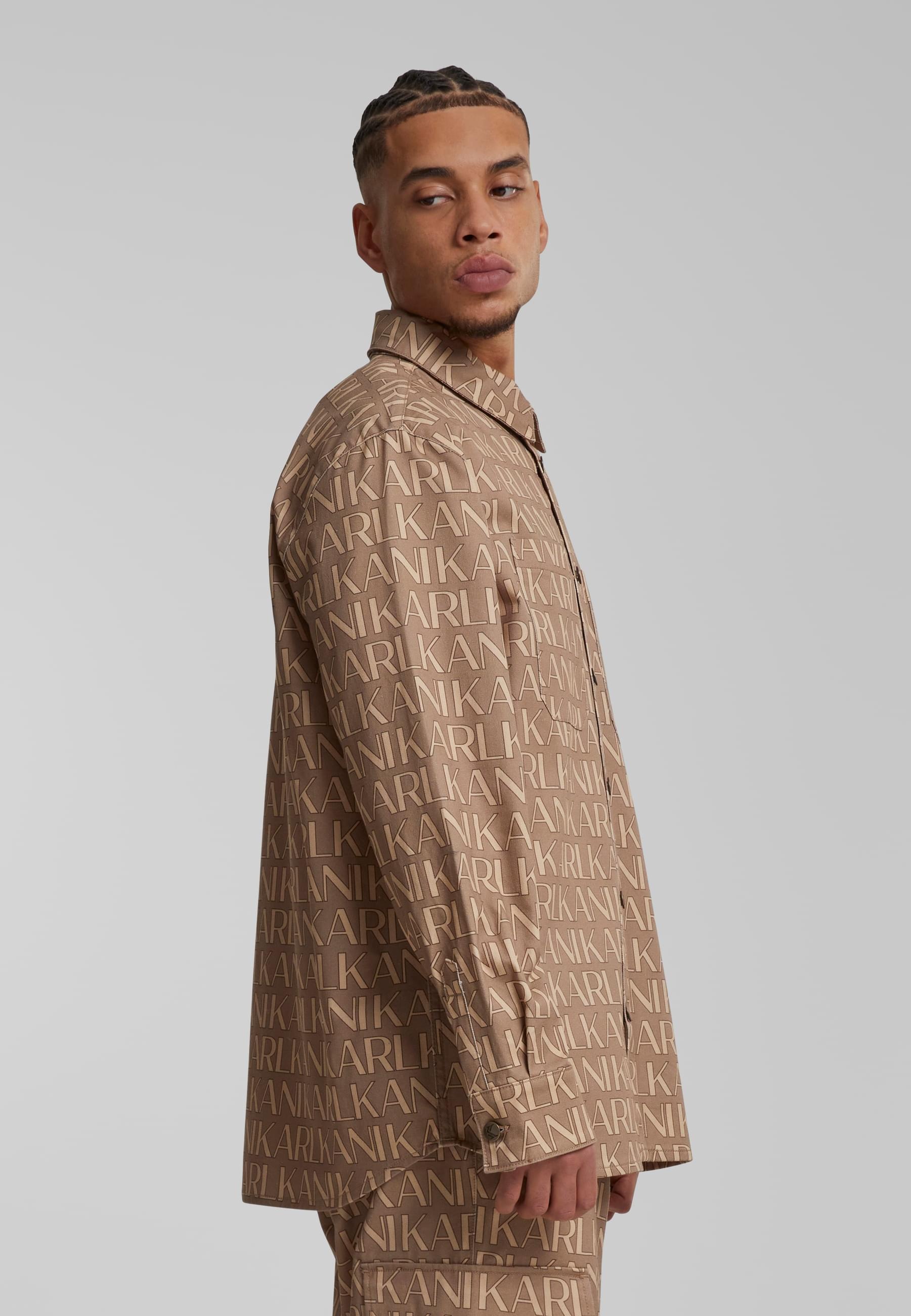 Karl Kani Langarmhemd »Karl Kani Karl Kani Aop Overshirt«, (1 tlg.)