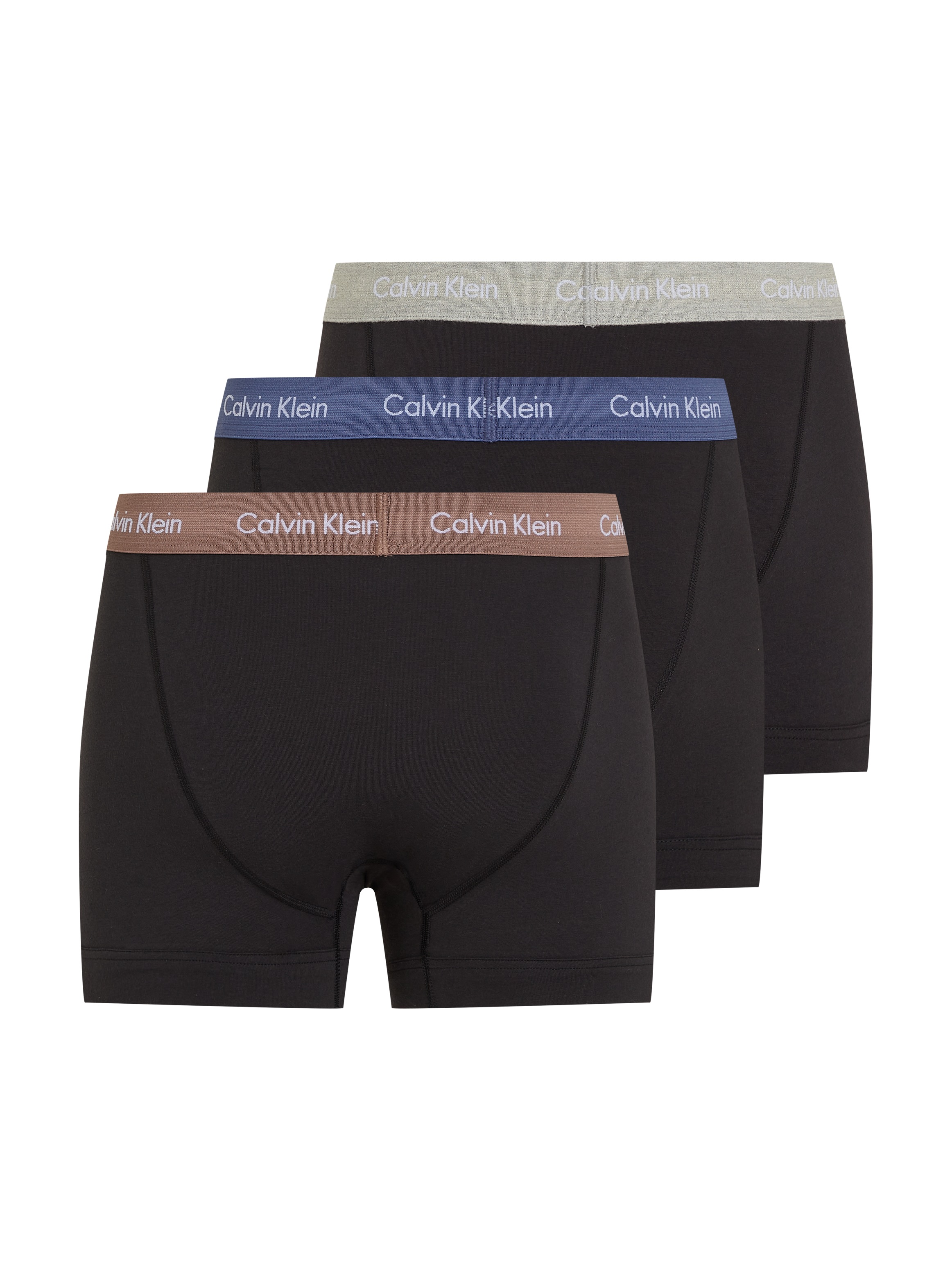 Calvin Klein Underwear Trunk »TRUNK 3PK«, (Packung, 3 St.), mit Calvin Klein Logo-Elastikbund (3 Stück)