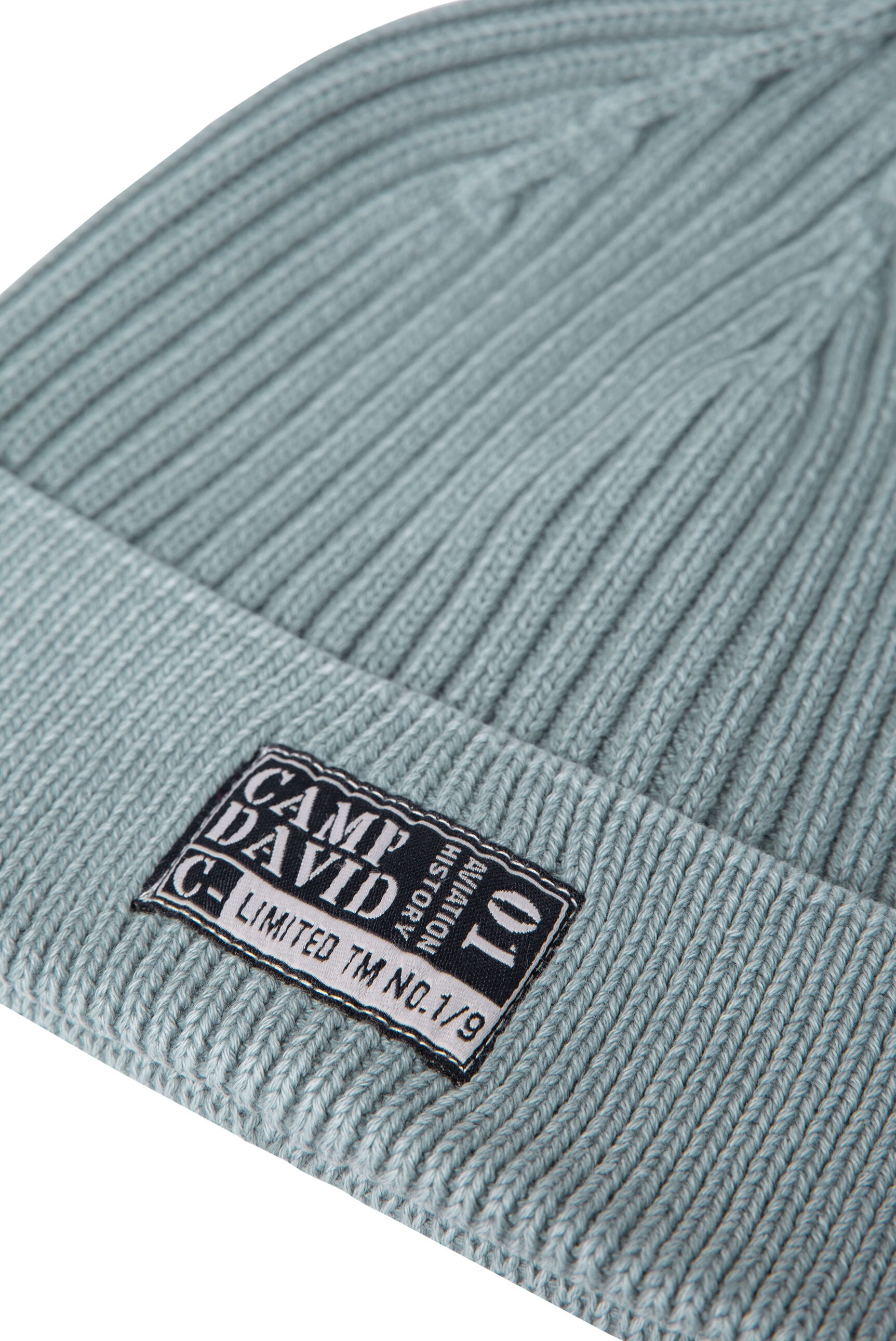 CAMP DAVID Strickmütze aus Baumwolle