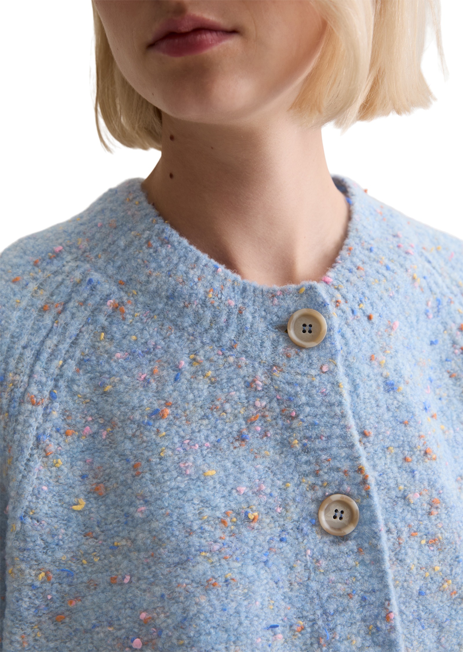 Marc O'Polo DENIM Cardigan »aus Schurwolle-Viskose-Mix«