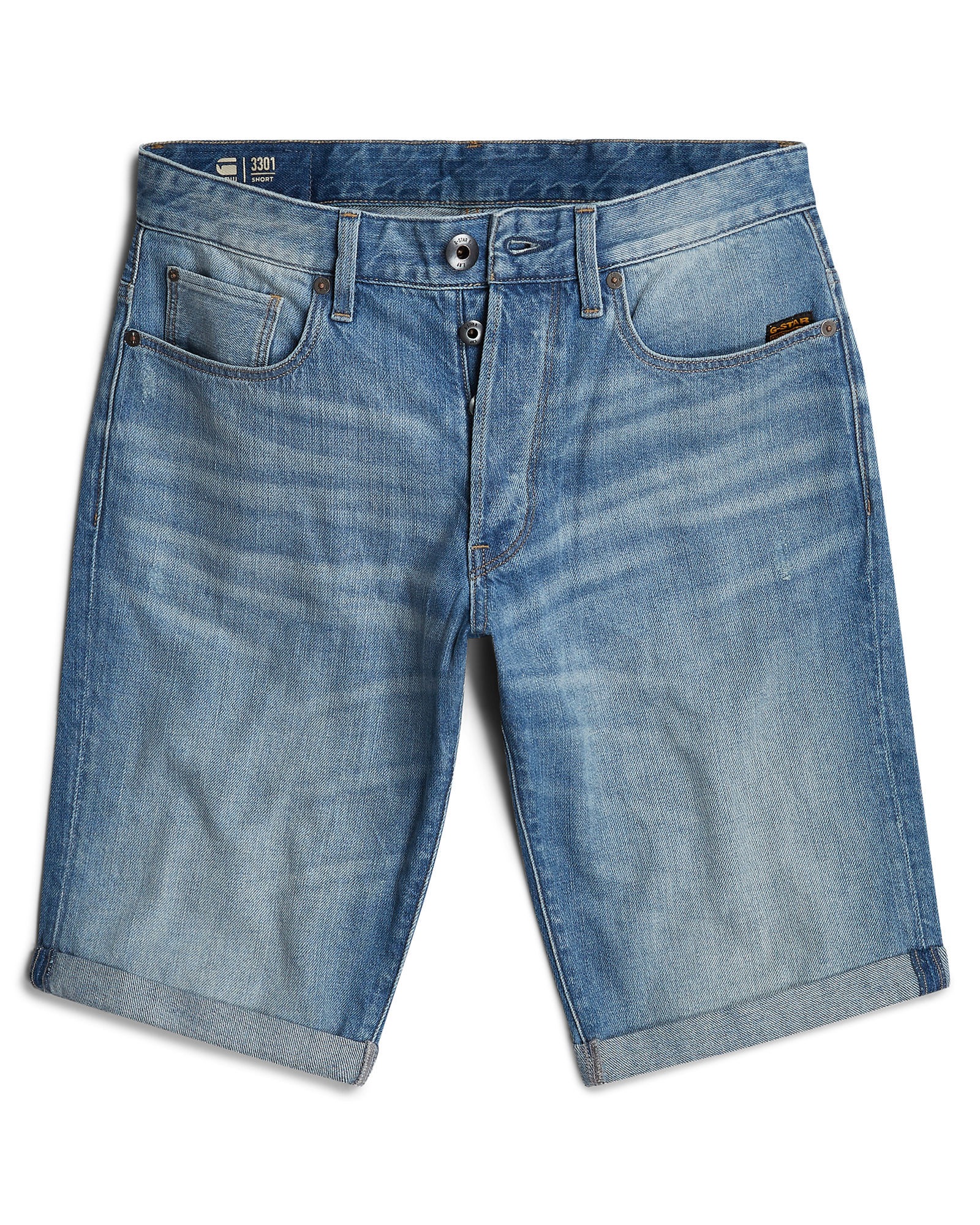 Thumbnail - G-STAR 5-Pocket-Hose "3301 Denim Shorts"