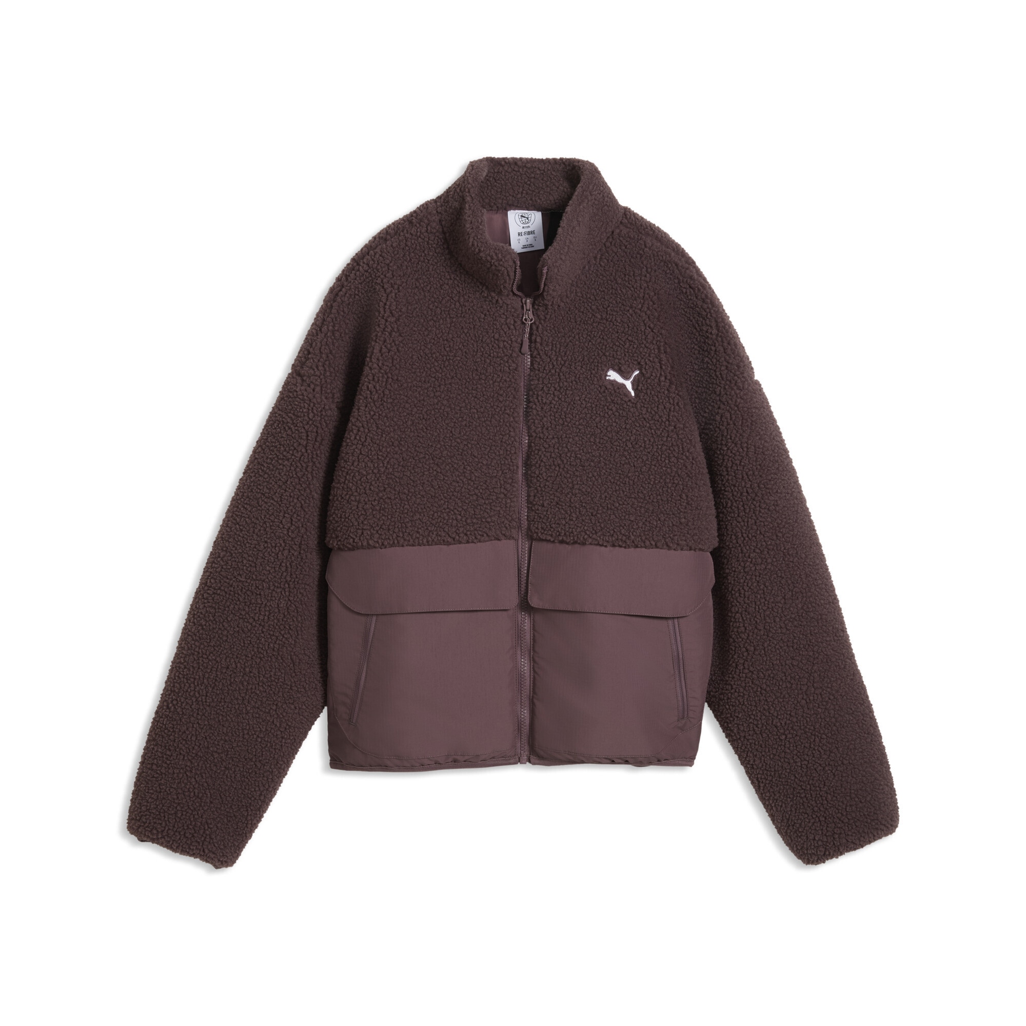 PUMA Funktionsweste »RE:FIBRE Fleece Relaxed Jacke Damen«