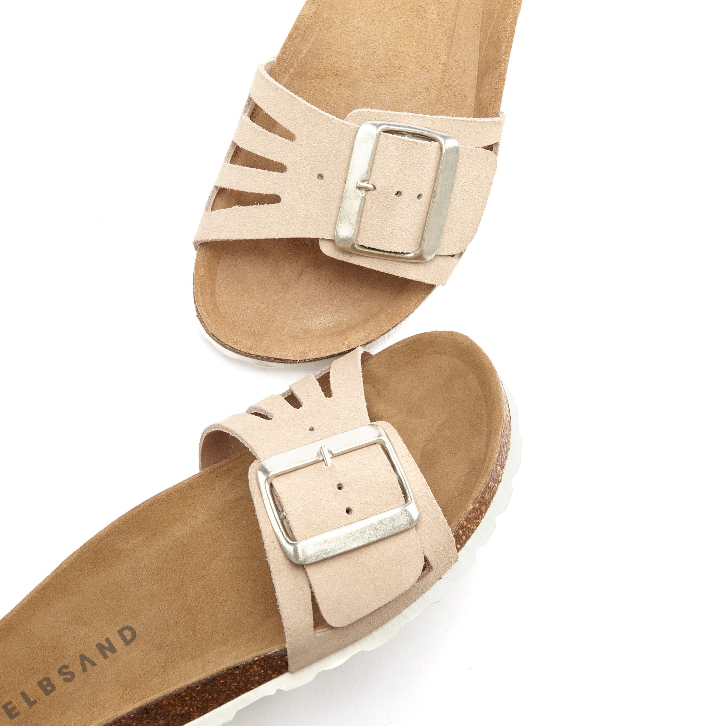 ELBSAND Pantolette Beige 38 3
