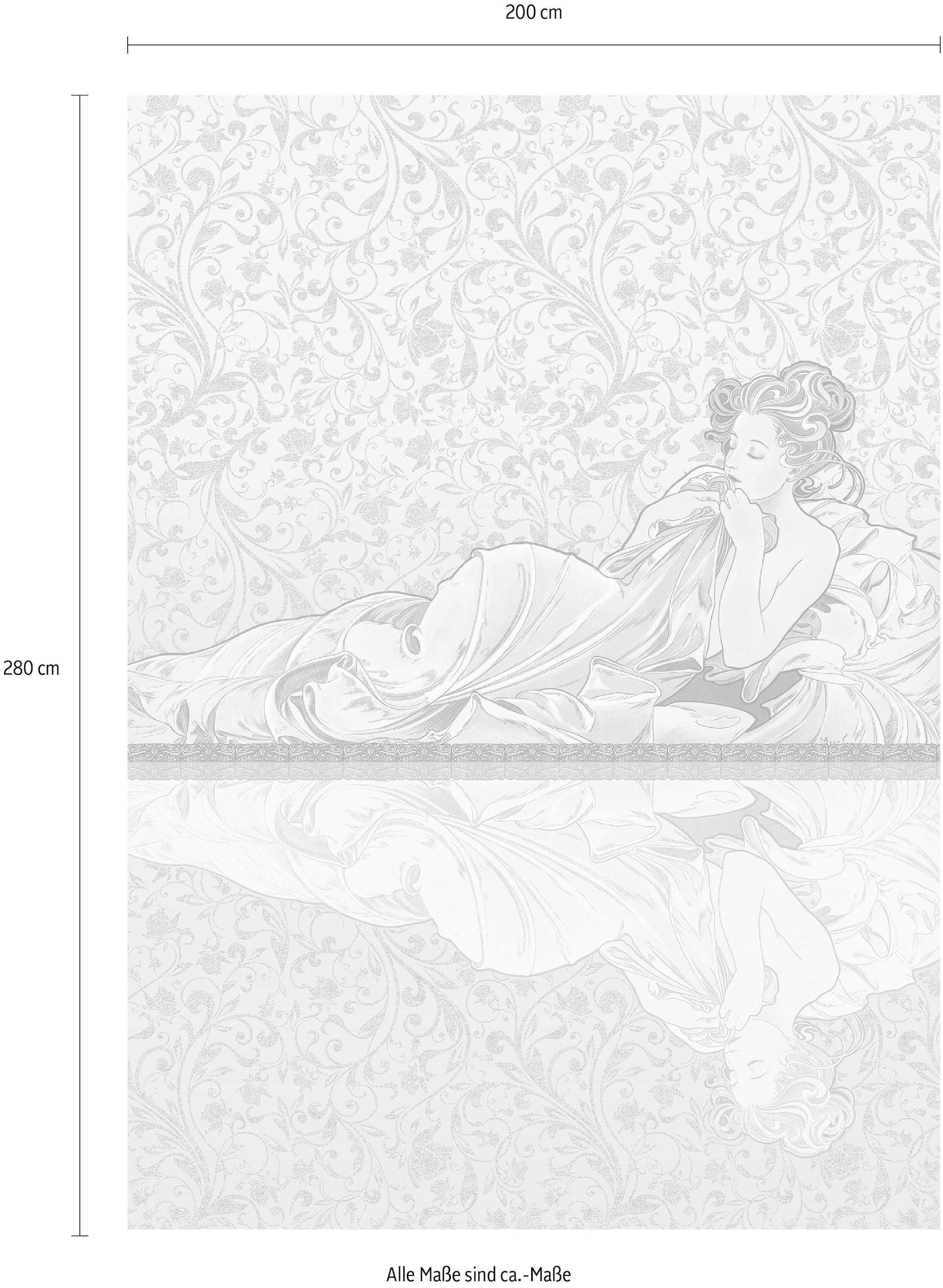 Komar Vliestapete »Digitaldruck Vlies -  Réflexion - Größe 200 x 280 cm« bedruckt glatt Wohnzimmer, Schlafzimmer