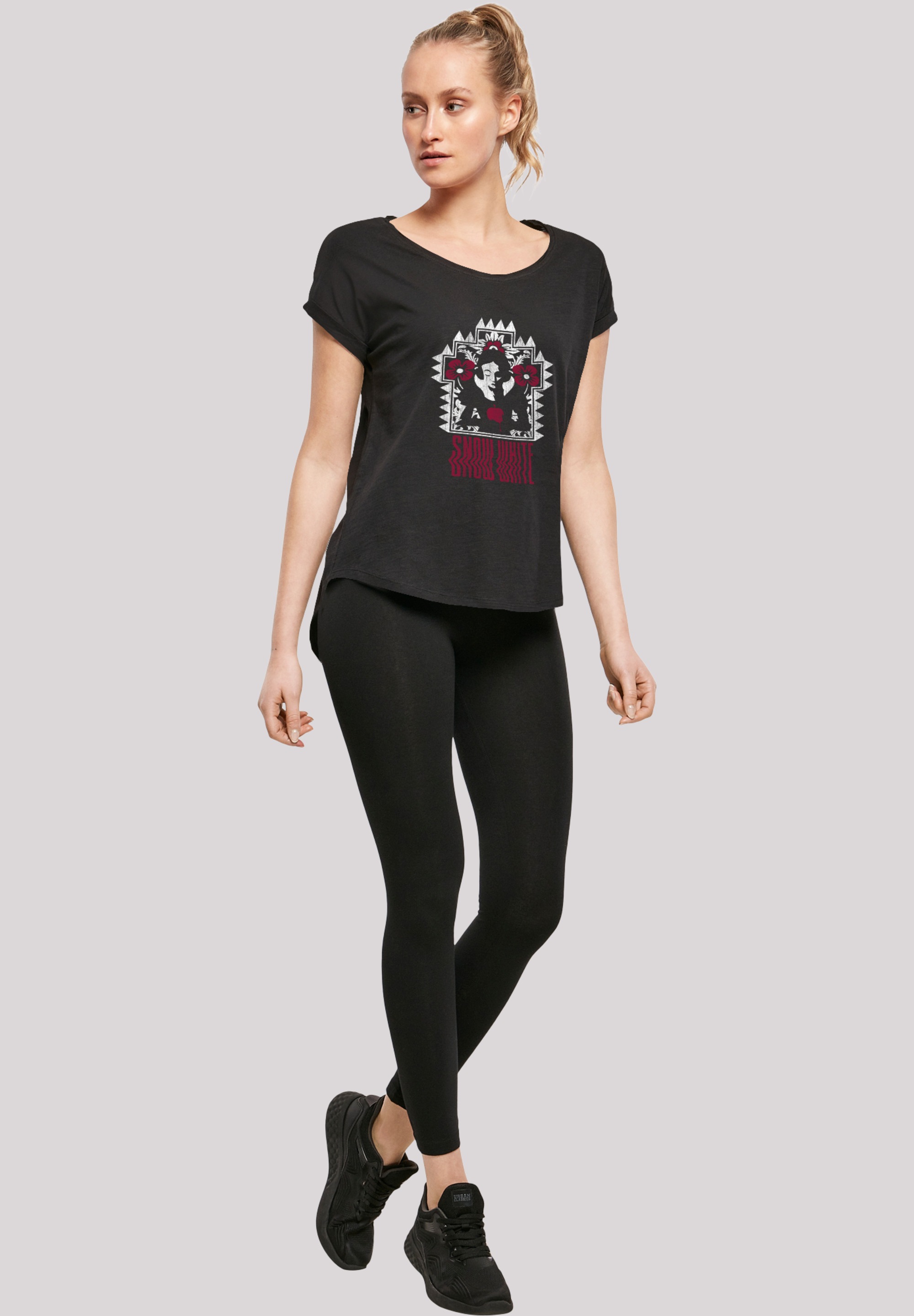 F4NT4STIC T-Shirt »Disney Boys Snow White Schneewittchen Warped«, Print